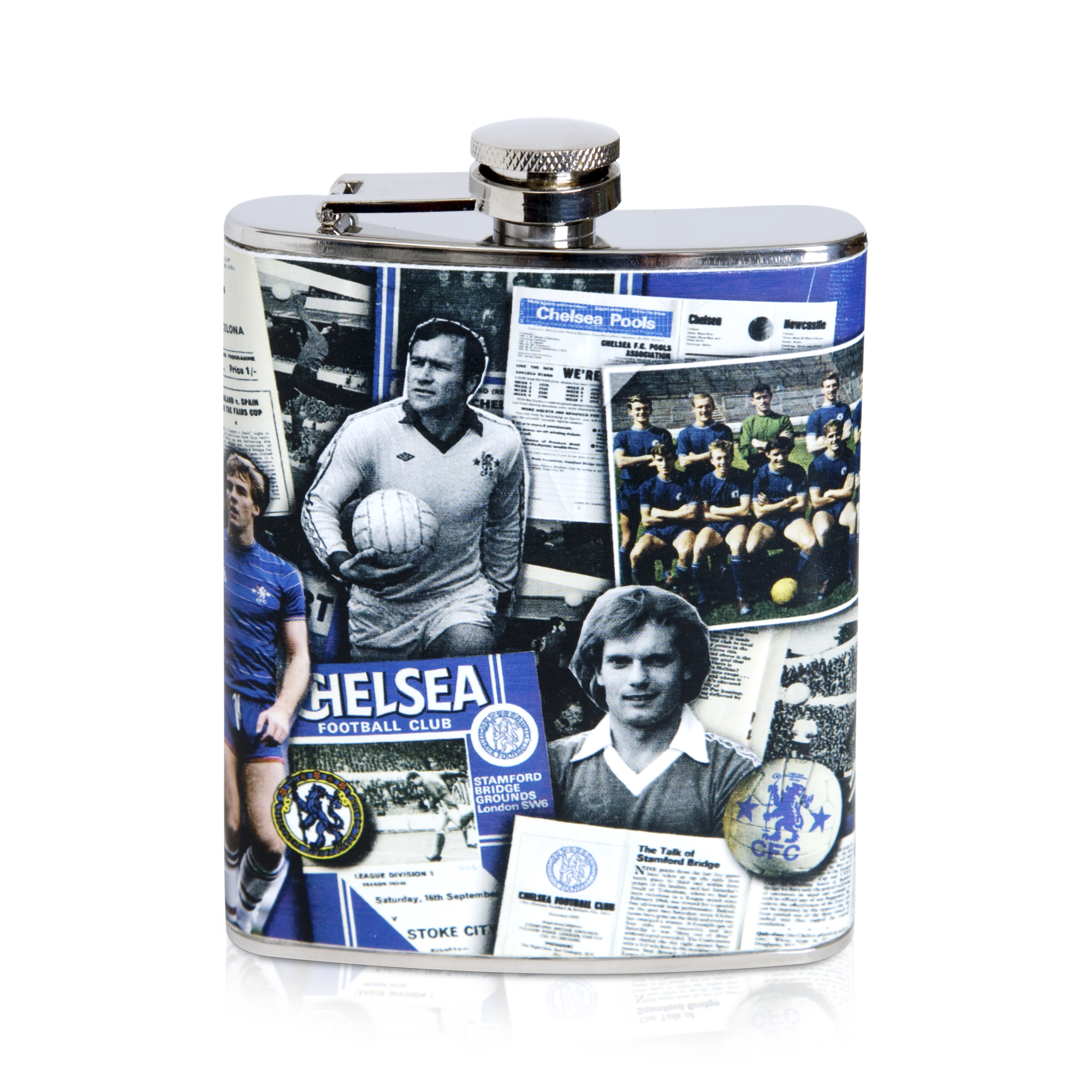 Chelsea Retro Hip Flask