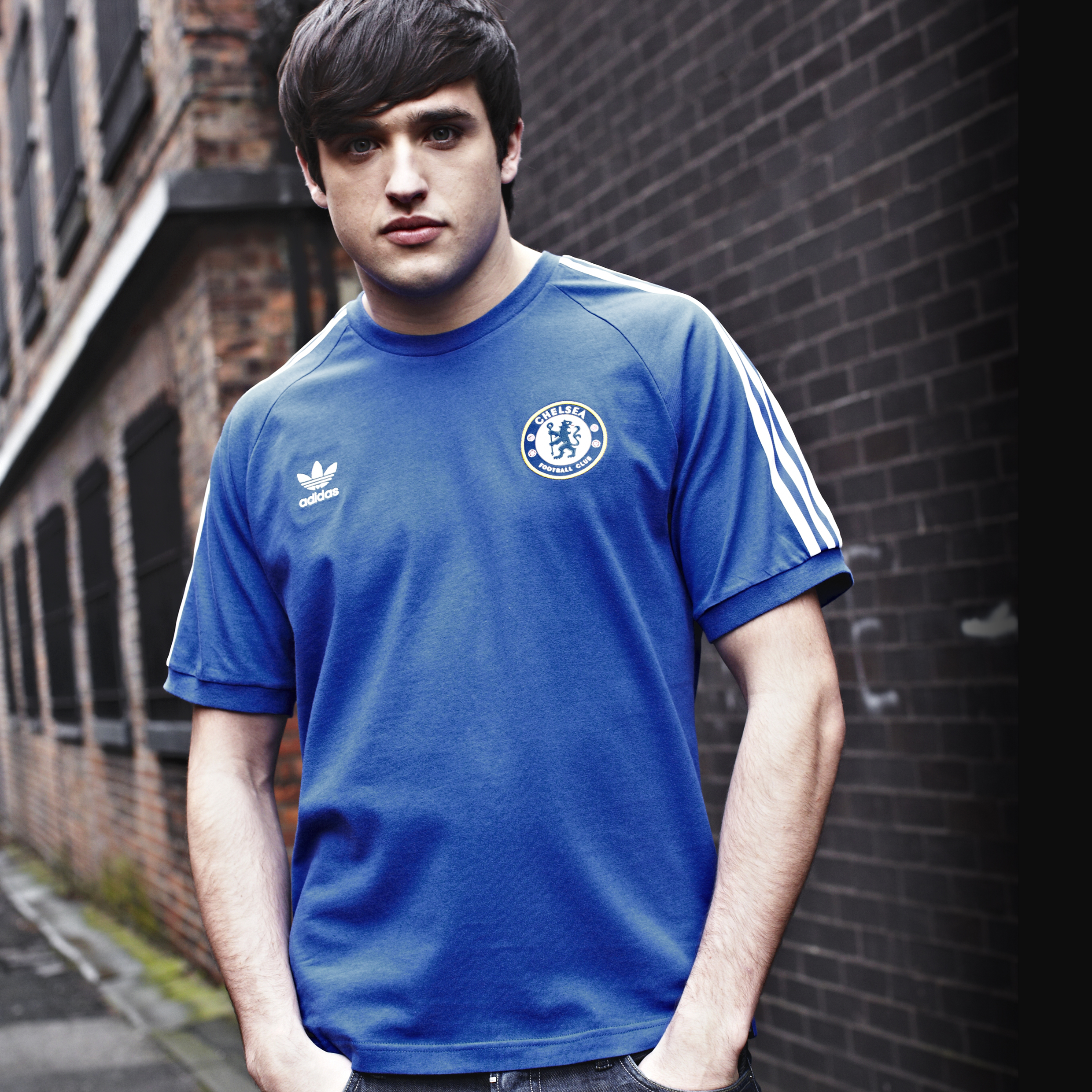 adidas Originals Chelsea T Shirt CobaltWhite