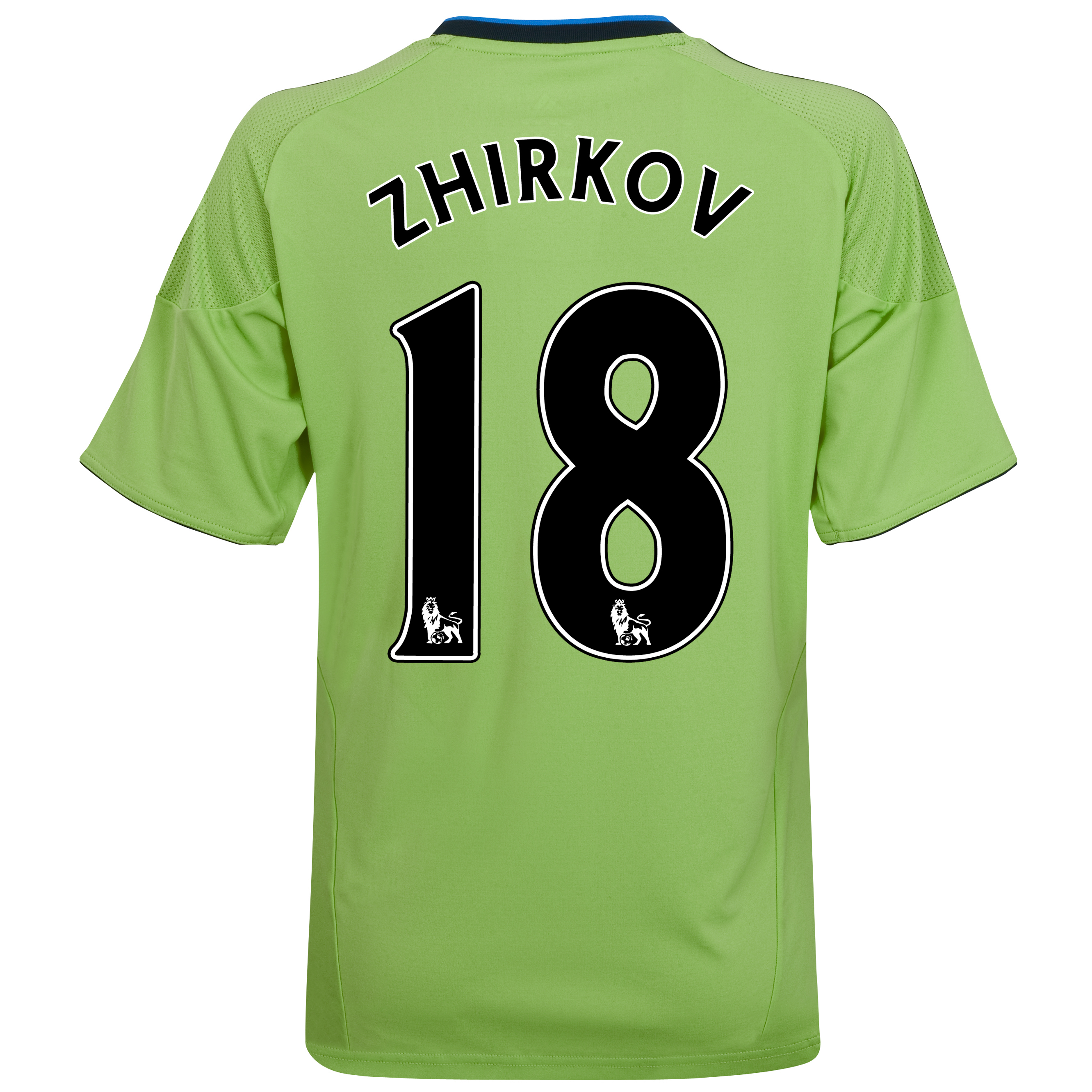 Chelsea Third Shirt 201011 with Zhirkov 18 printing