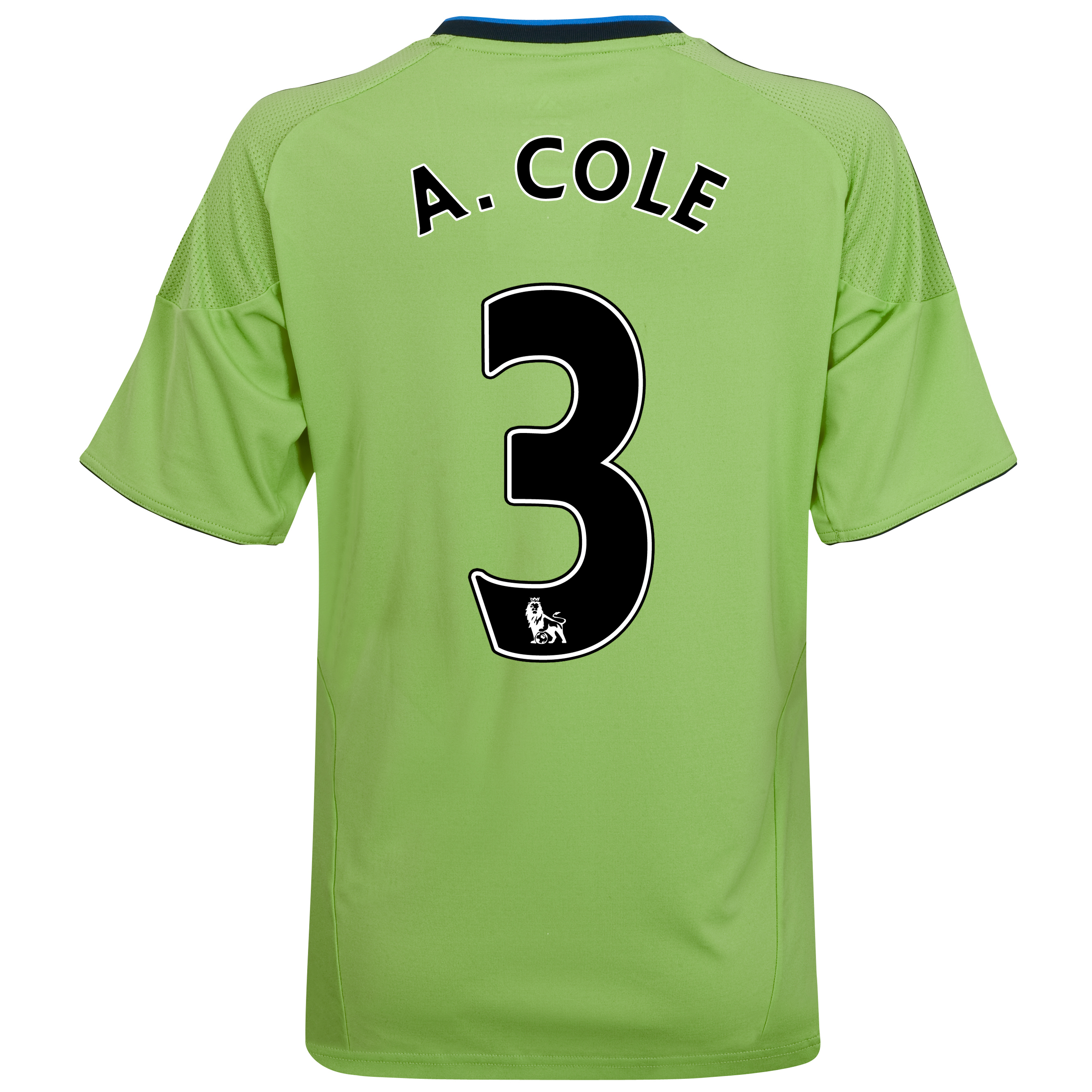 Chelsea Third Shirt 201011 with A Cole 3 printing Outsize