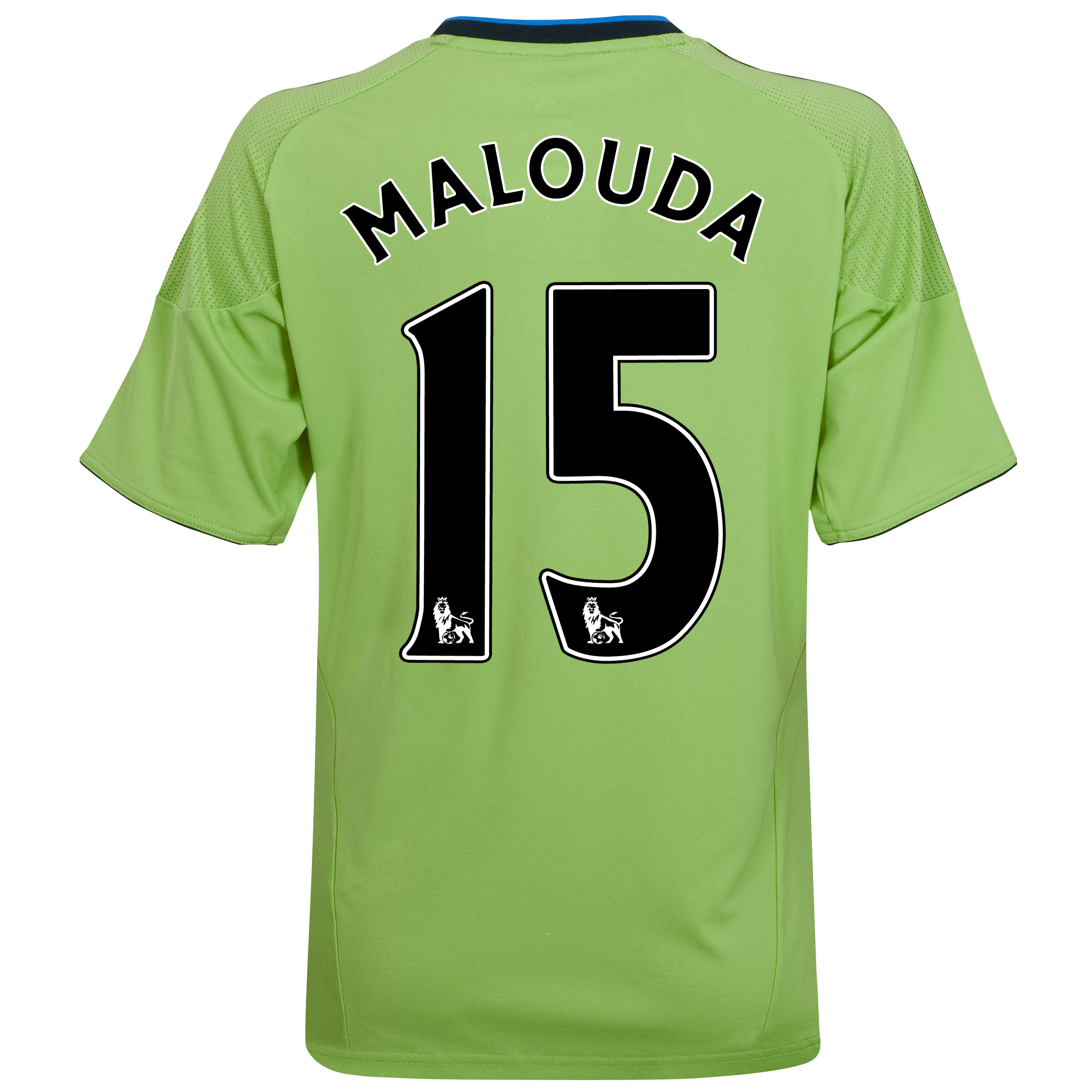 Chelsea Third Shirt 201011 with Malouda 15 printing Kids