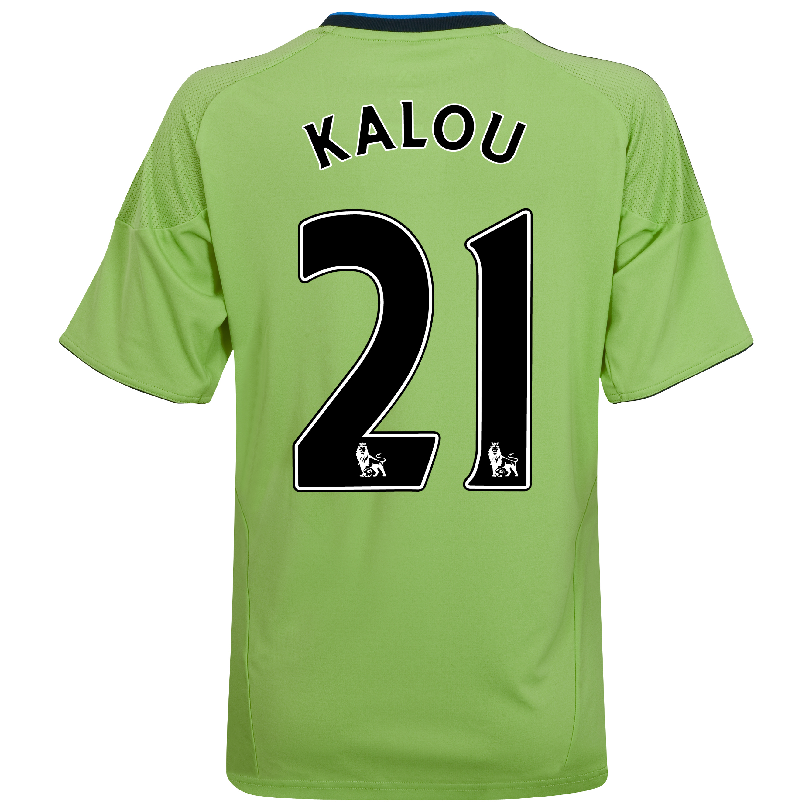 Chelsea Third Shirt 201011 with Kalou 21 printing Kids