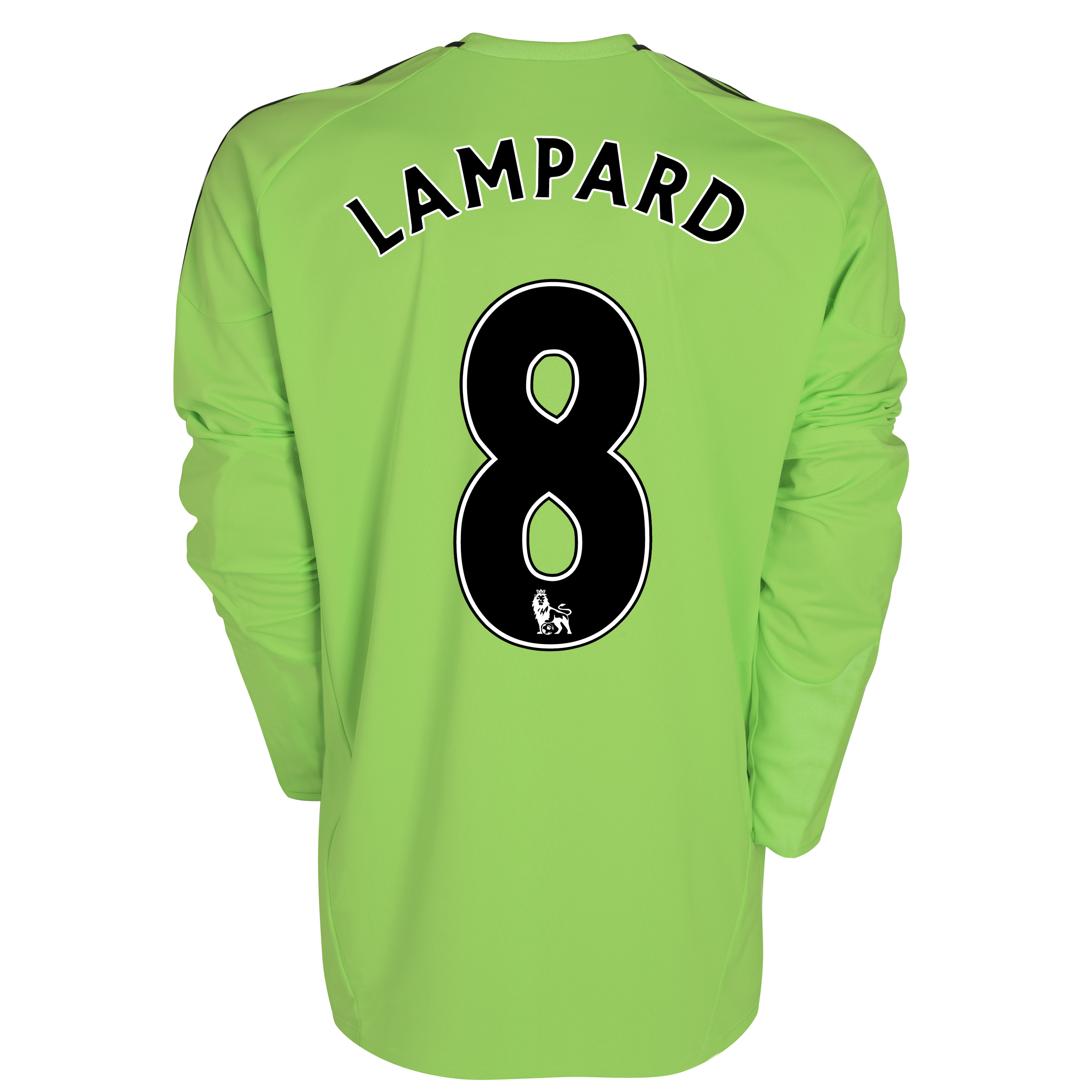 Chelsea Third Shirt 201011 with Lampard 8 printing Long Sleeve