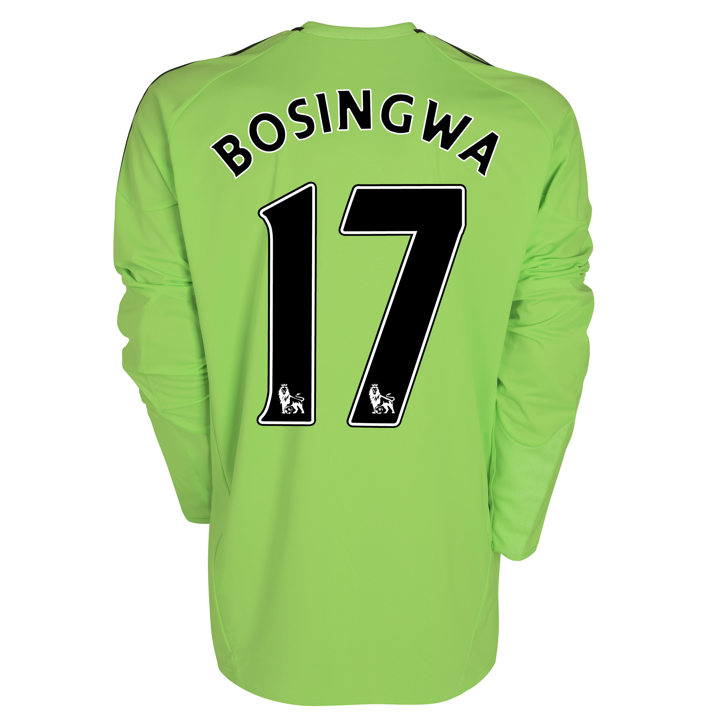 Chelsea Third Shirt 201011 with Bosingwa 17 printing Long Sleeve