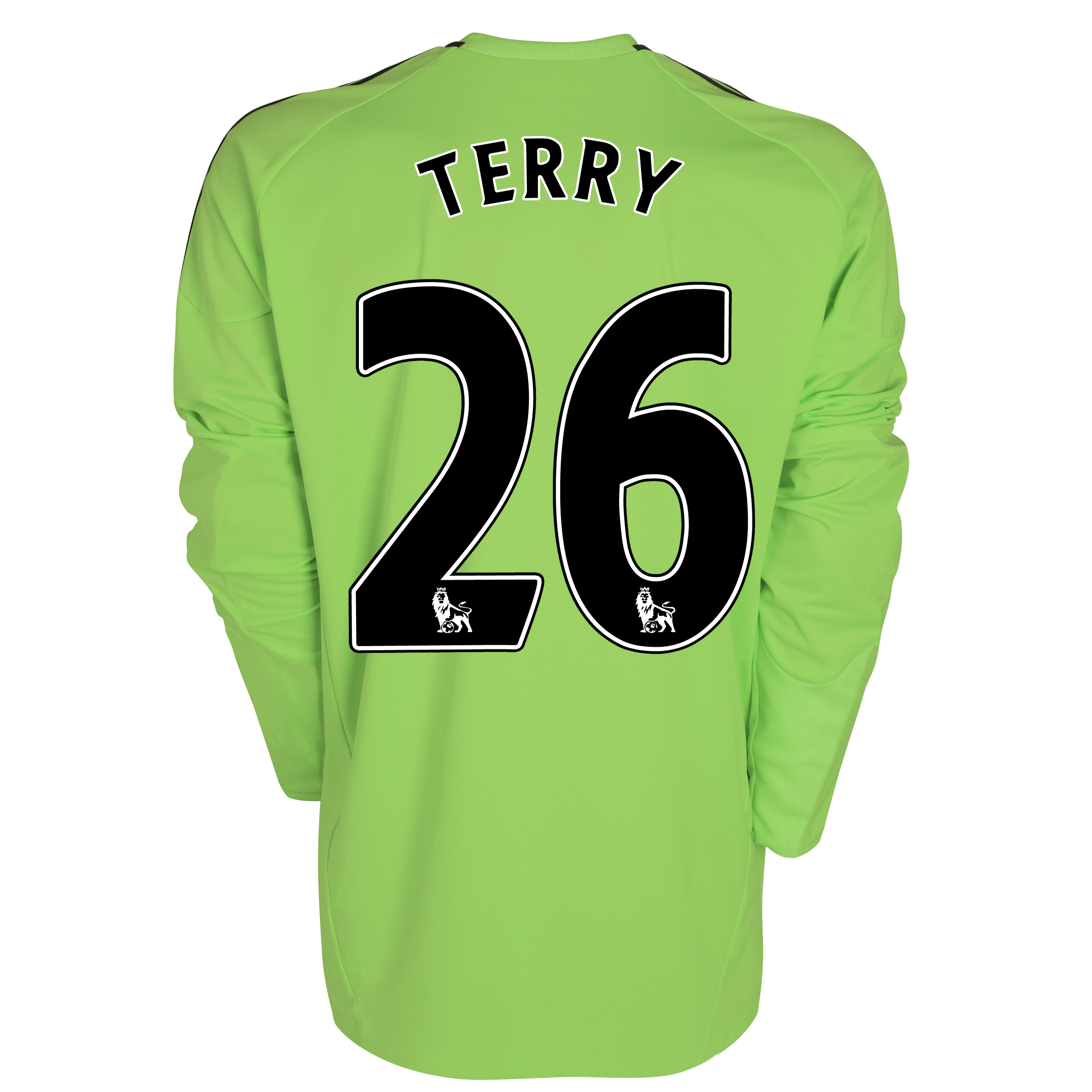 Chelsea Third Shirt 201011 with Terry 26 printing Long Sleeve