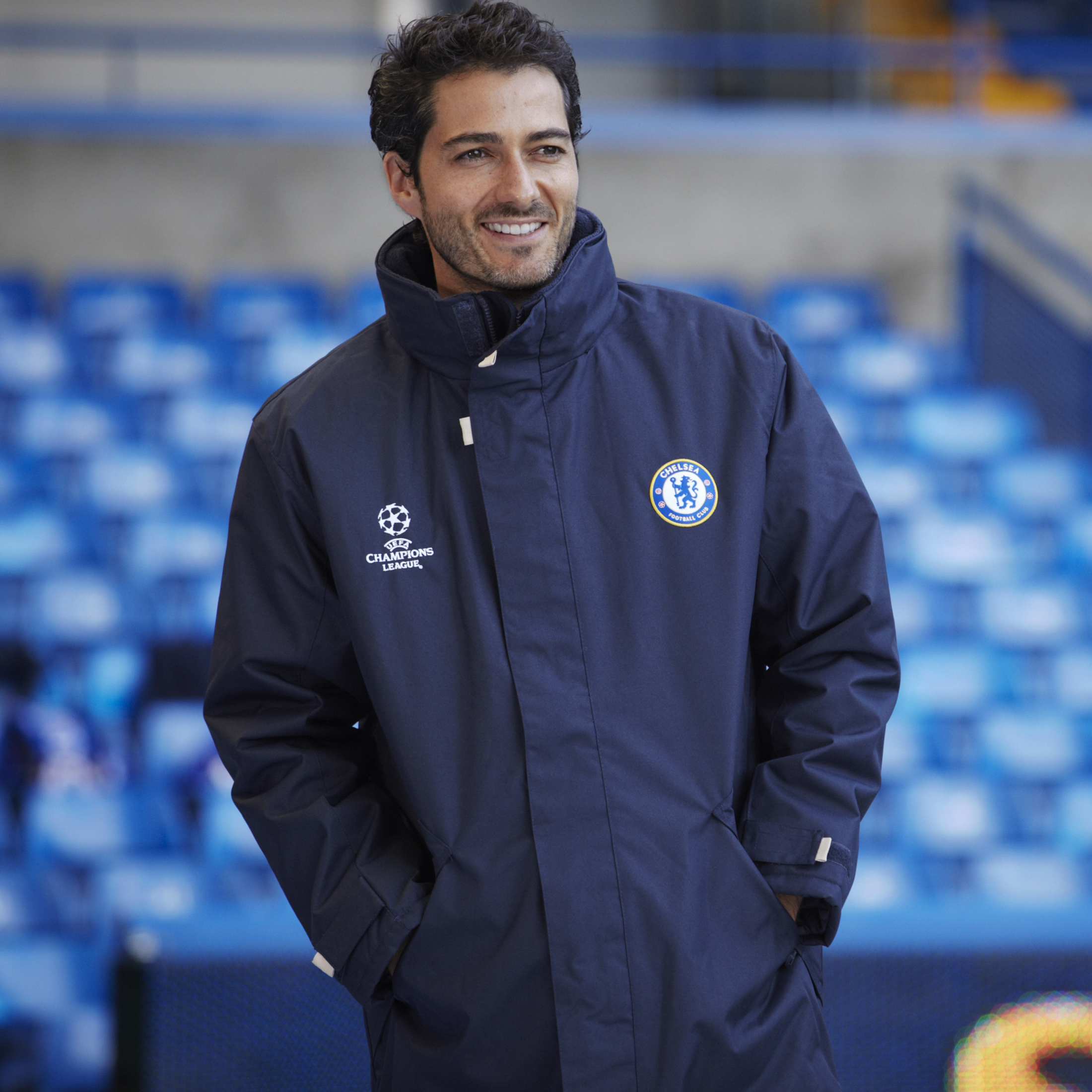 Chelsea Champions League Heavyweight Jacket Navy