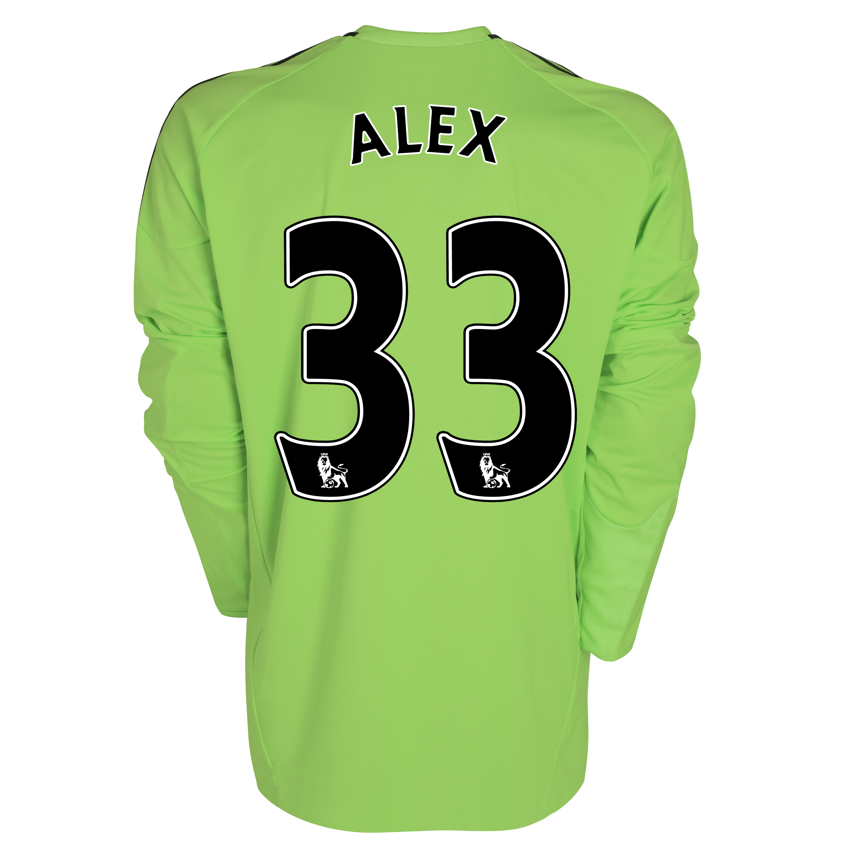 Chelsea Third Shirt 201011 with Alex 33 printing Long Sleeve Kids