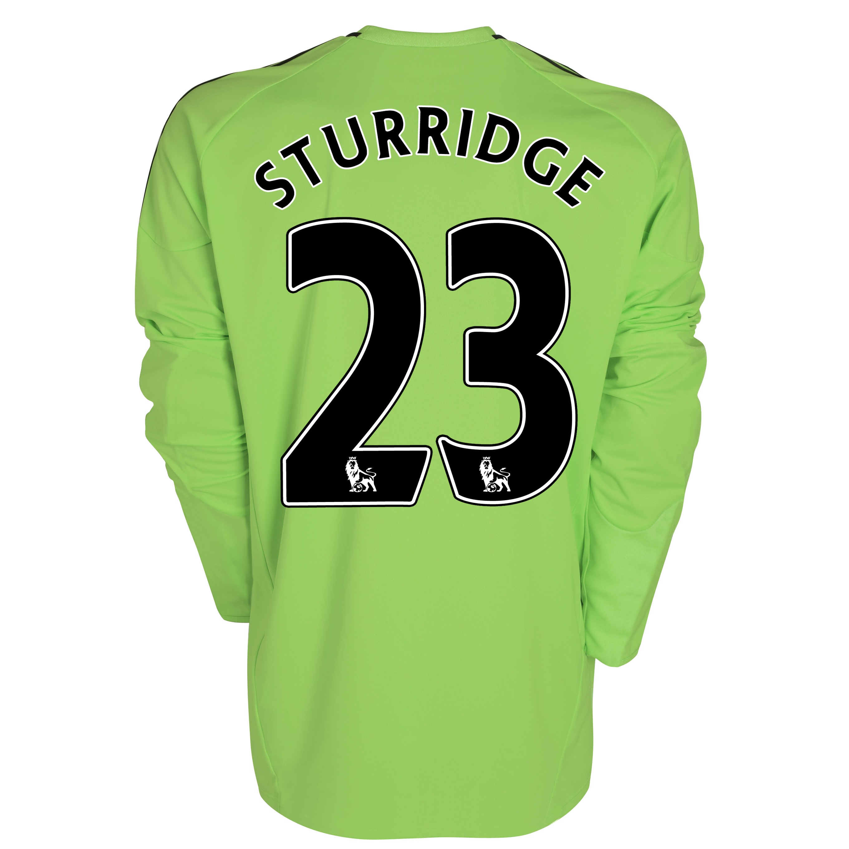 Chelsea Third Shirt 201011 with Sturridge 23 printing Long Sleeve Kids