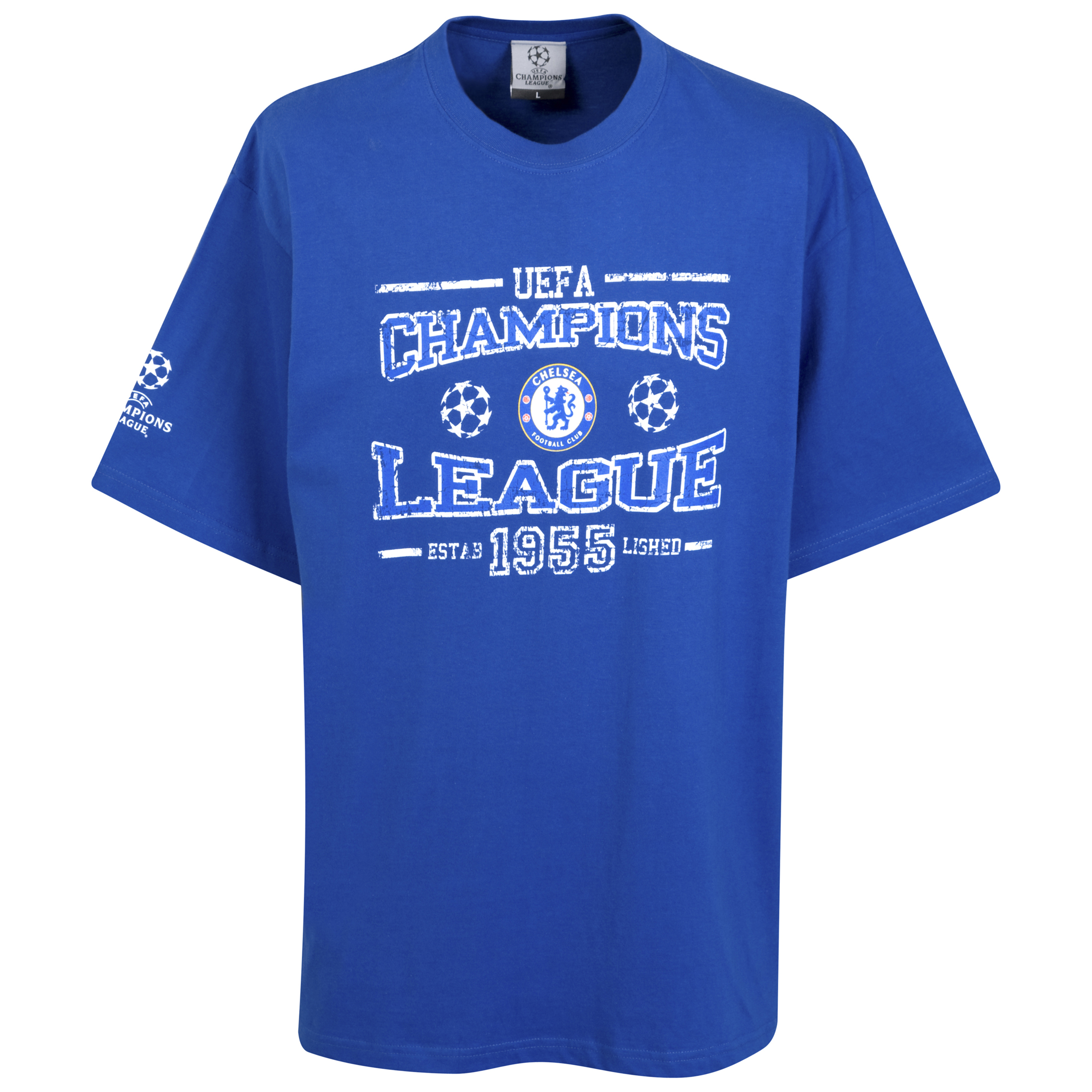 Chelsea Champions League T Shirt Royal