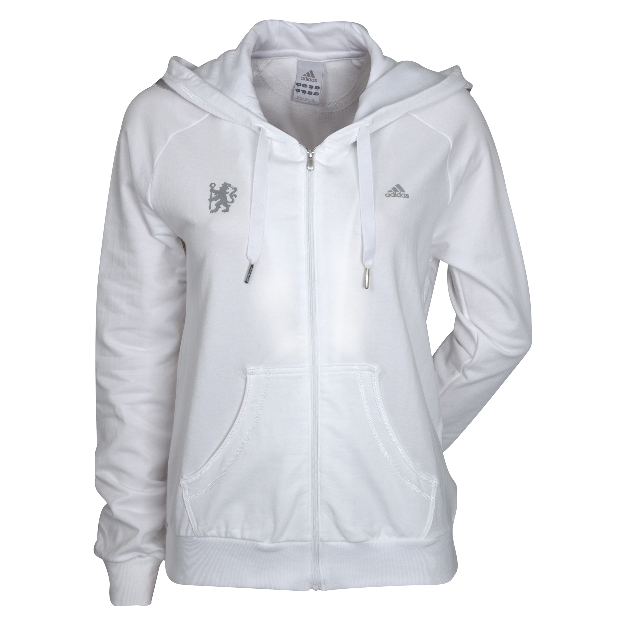 adidas Chelsea Essentials Hooded Tracktop White Womens