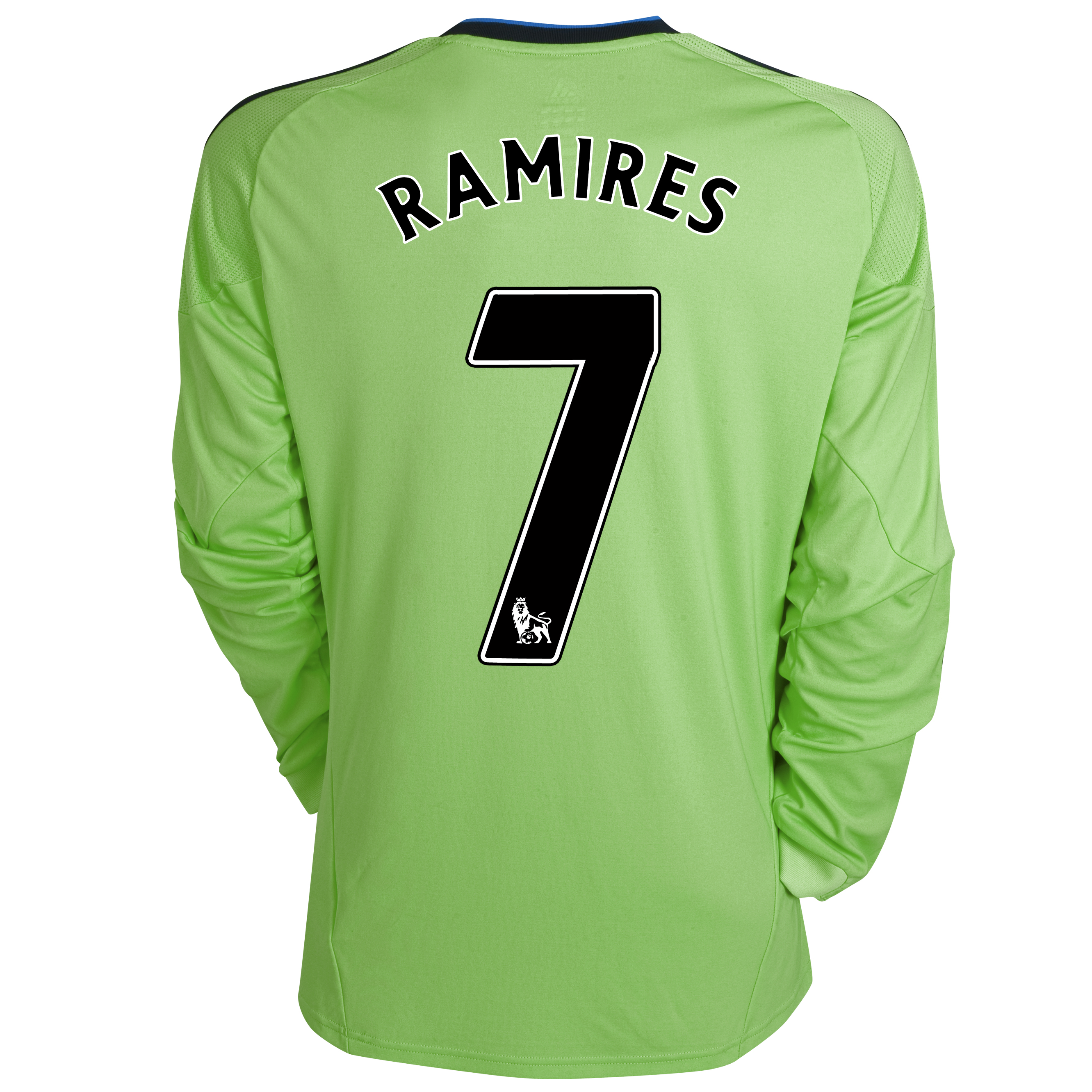 Chelsea Third Shirt 201011 with Ramires 7 printing Long Sleeve Kids
