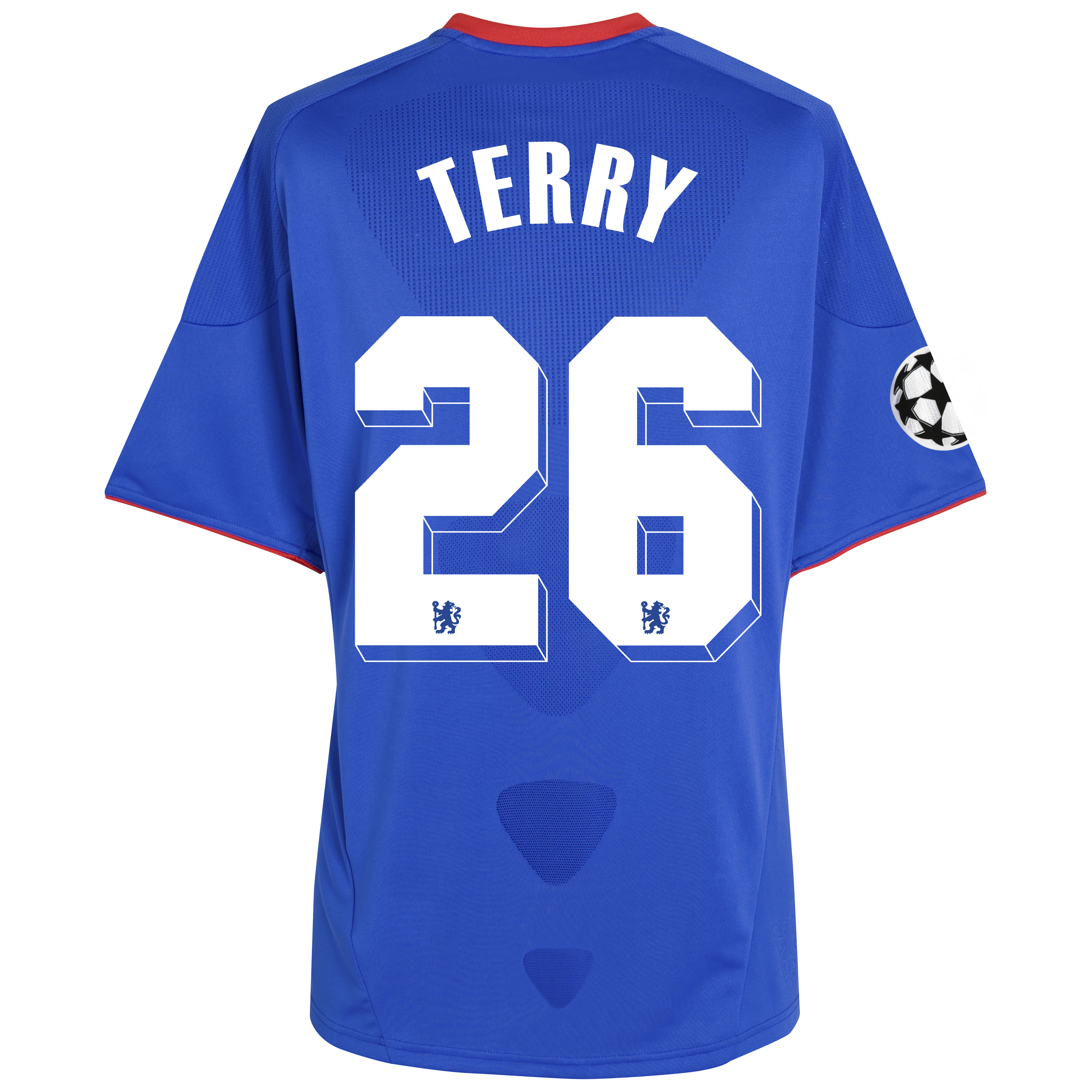 Chelsea UEFA Champions League Home Shirt 201011 with Terry 26 printing