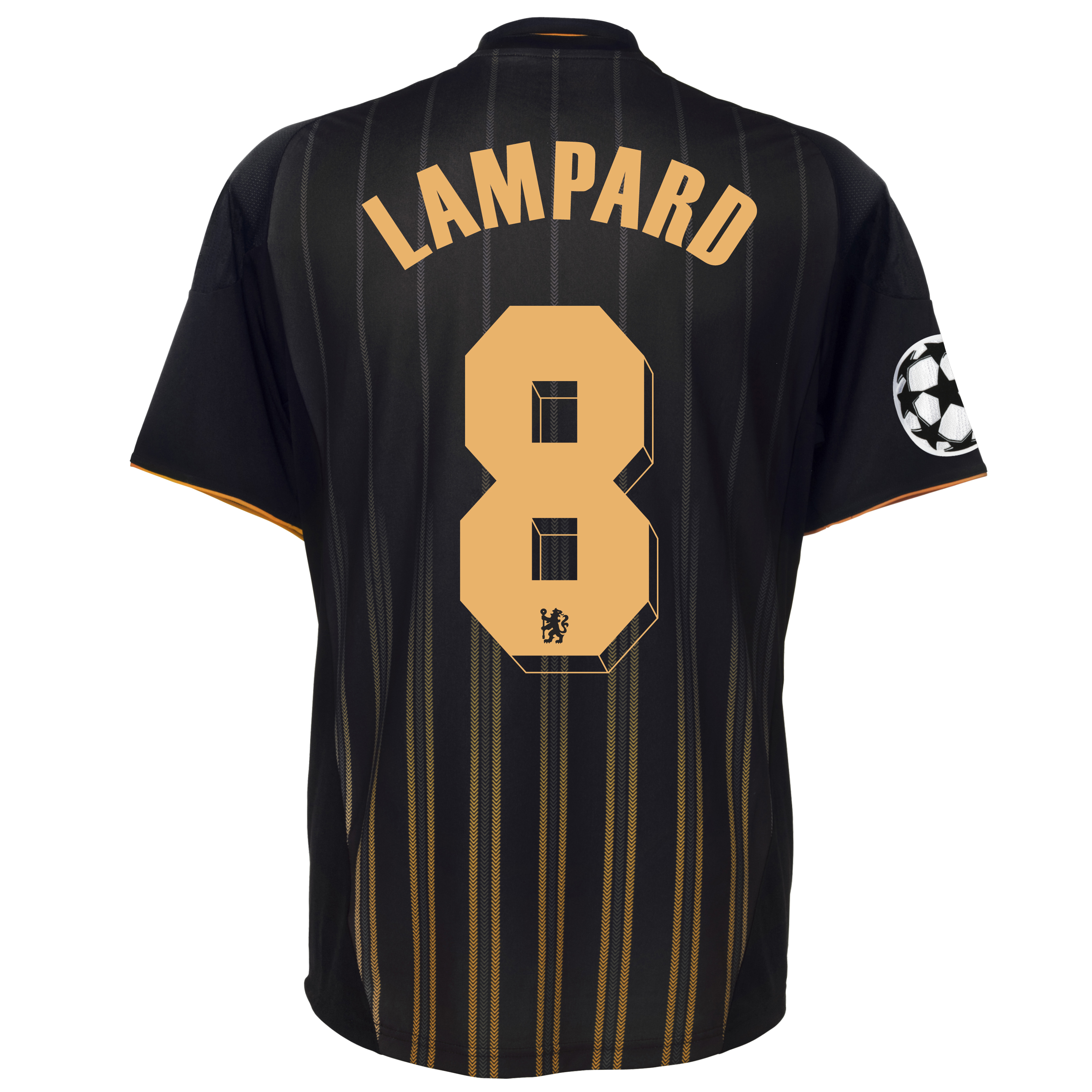Chelsea UEFA Champions League Away Shirt 201011 with Lampard 8 printing
