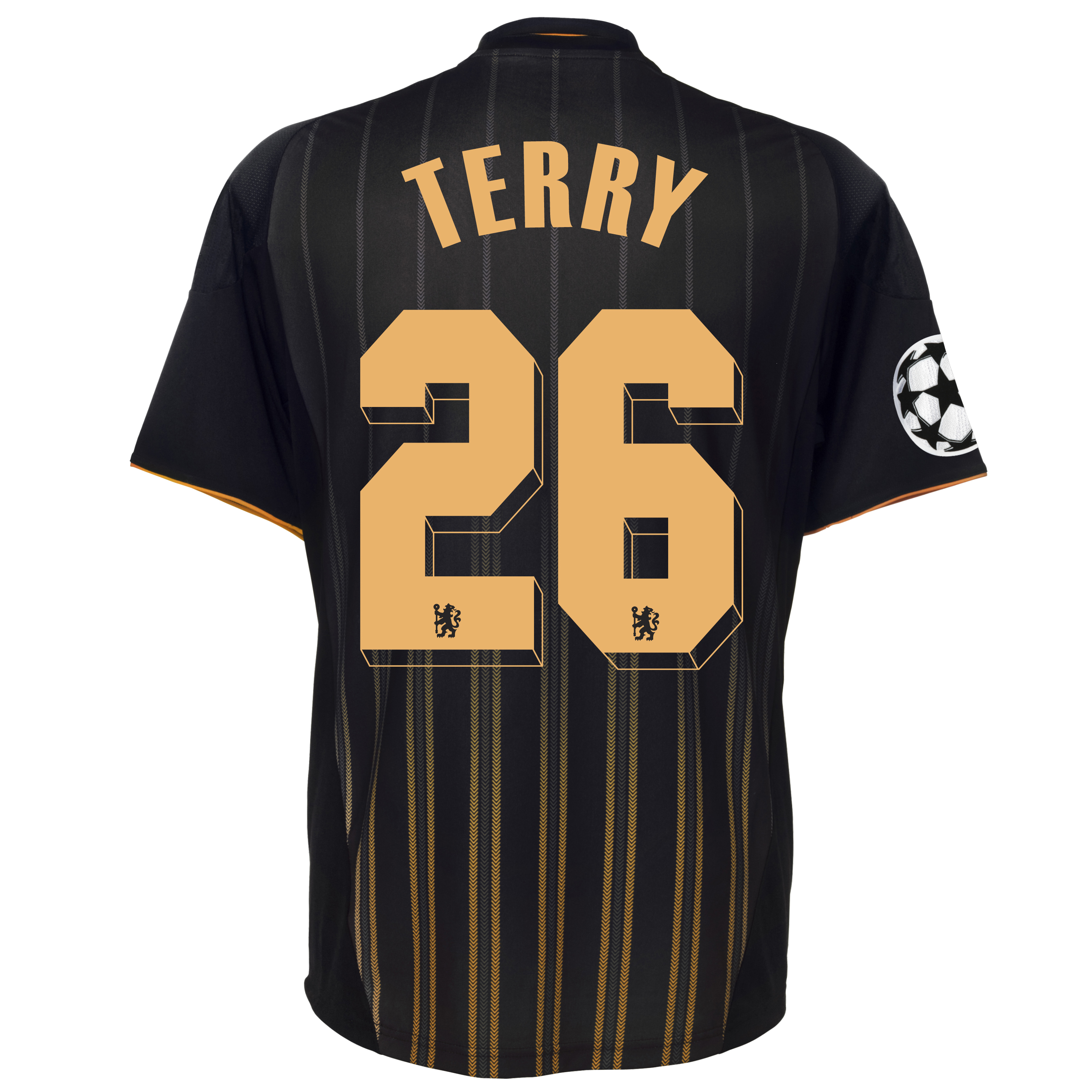 Chelsea UEFA Champions League Away Shirt 201011 with Terry 26 printing