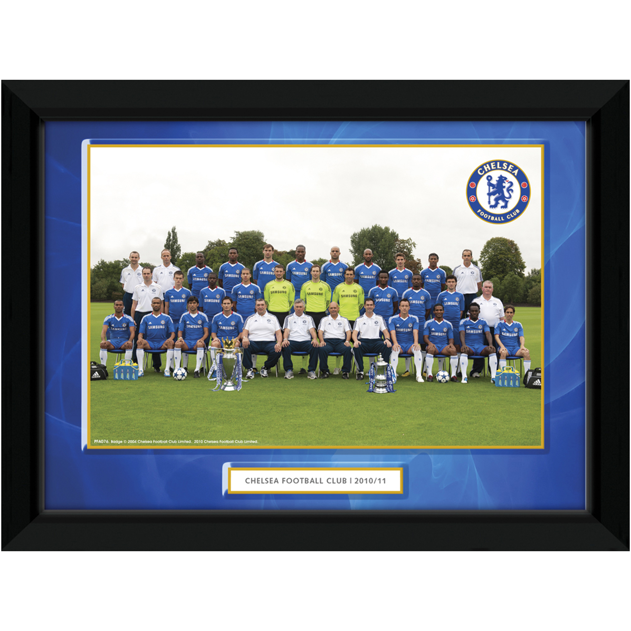 Chelsea 201011 Player Framed Print 8 x 6