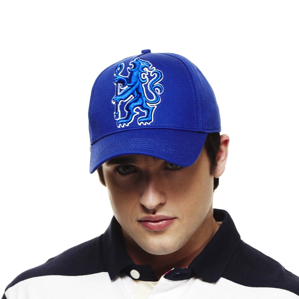 Chelsea Big Lion Logo Cap Royal