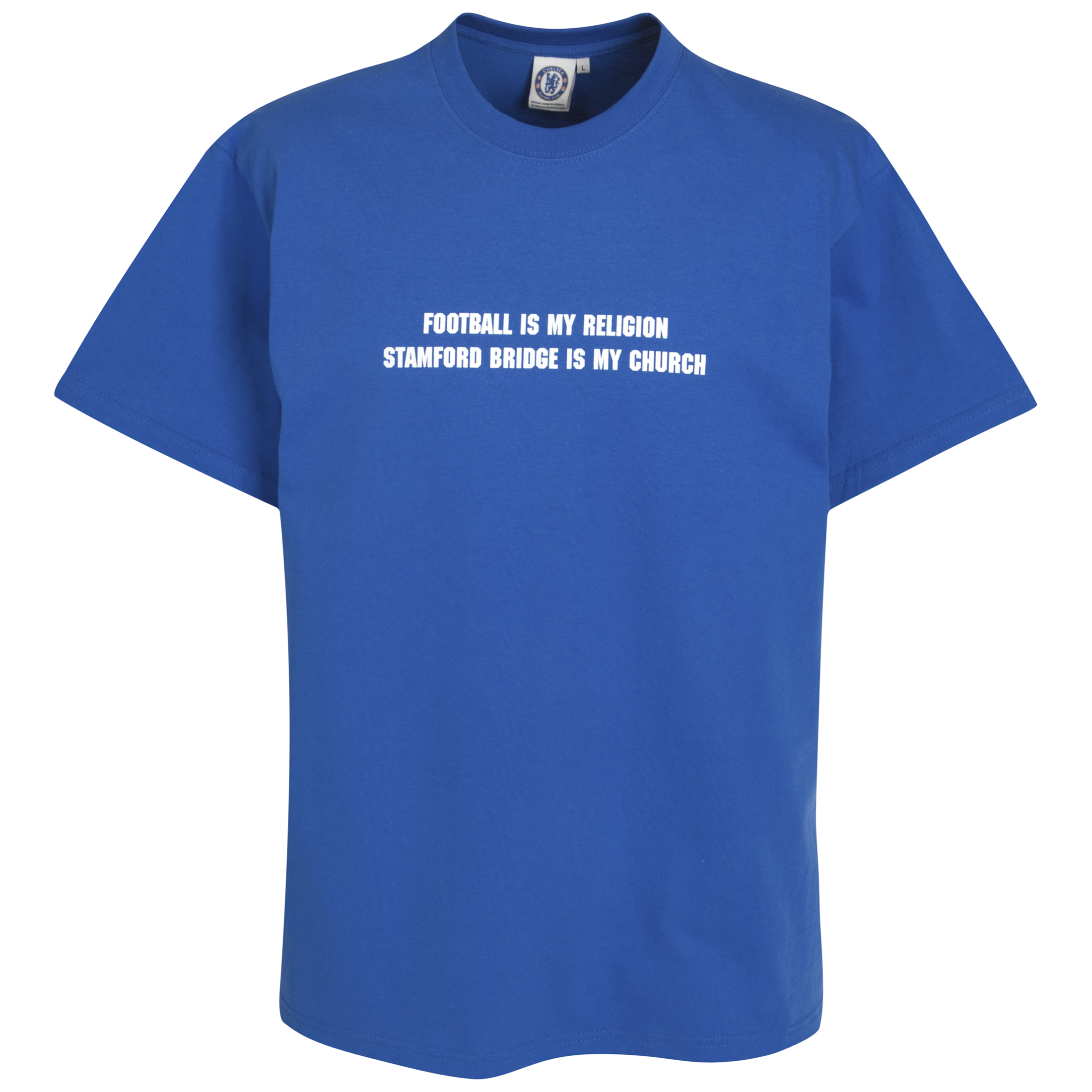 Chelsea Religion Graphic T Shirt Royal