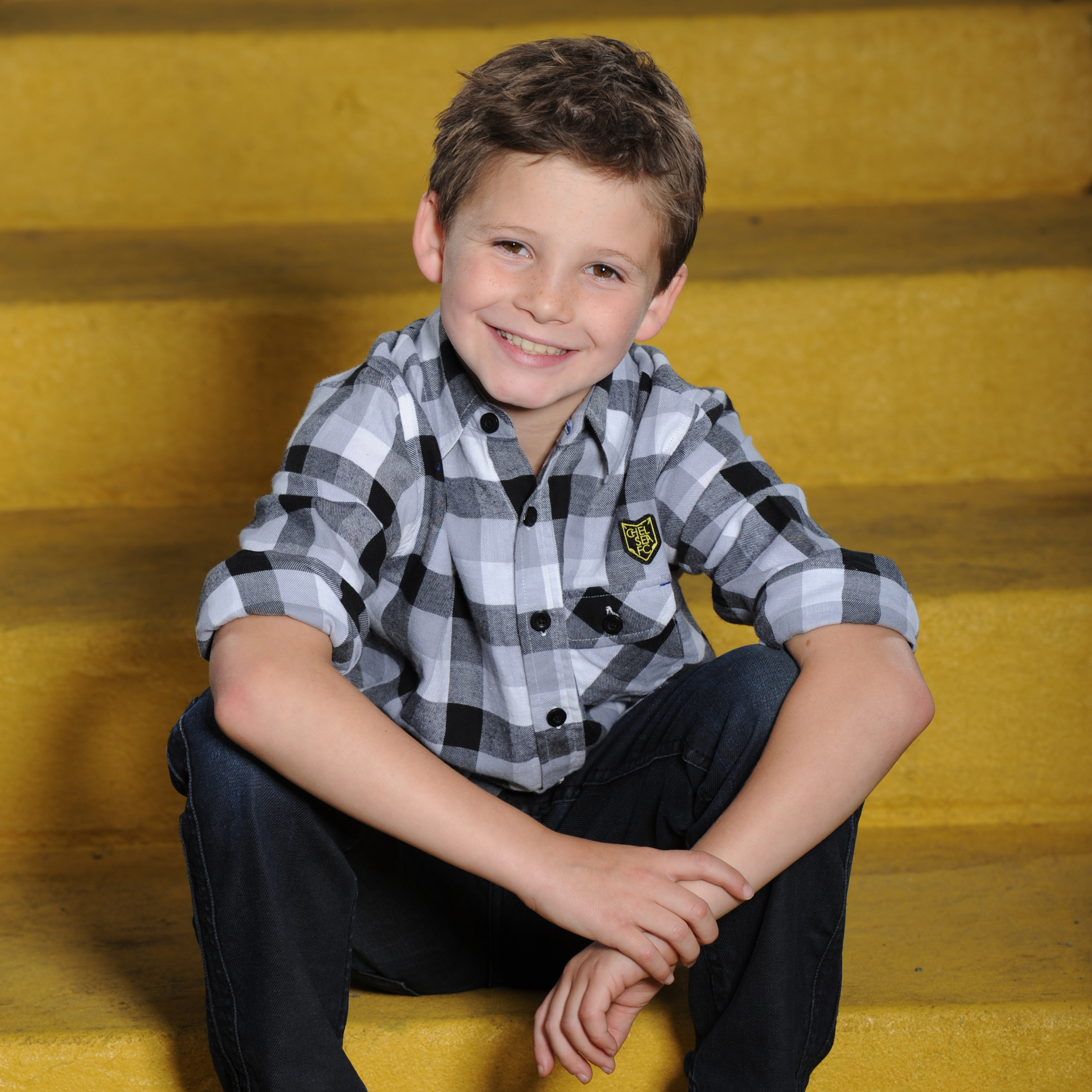 Chelsea Fashion Checked Shirt- Boys