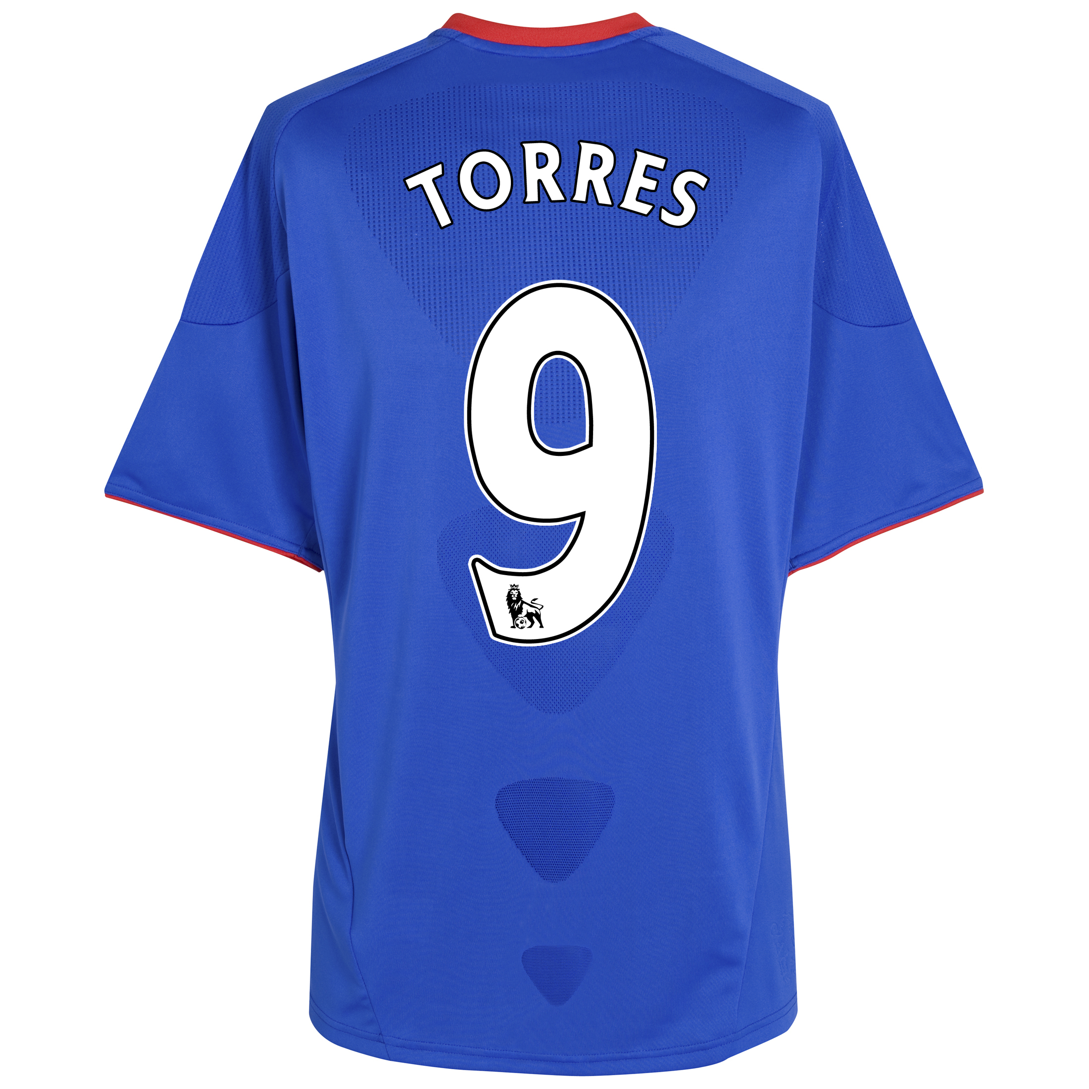 Chelsea Home Shirt 201011 with Torres 9 printing