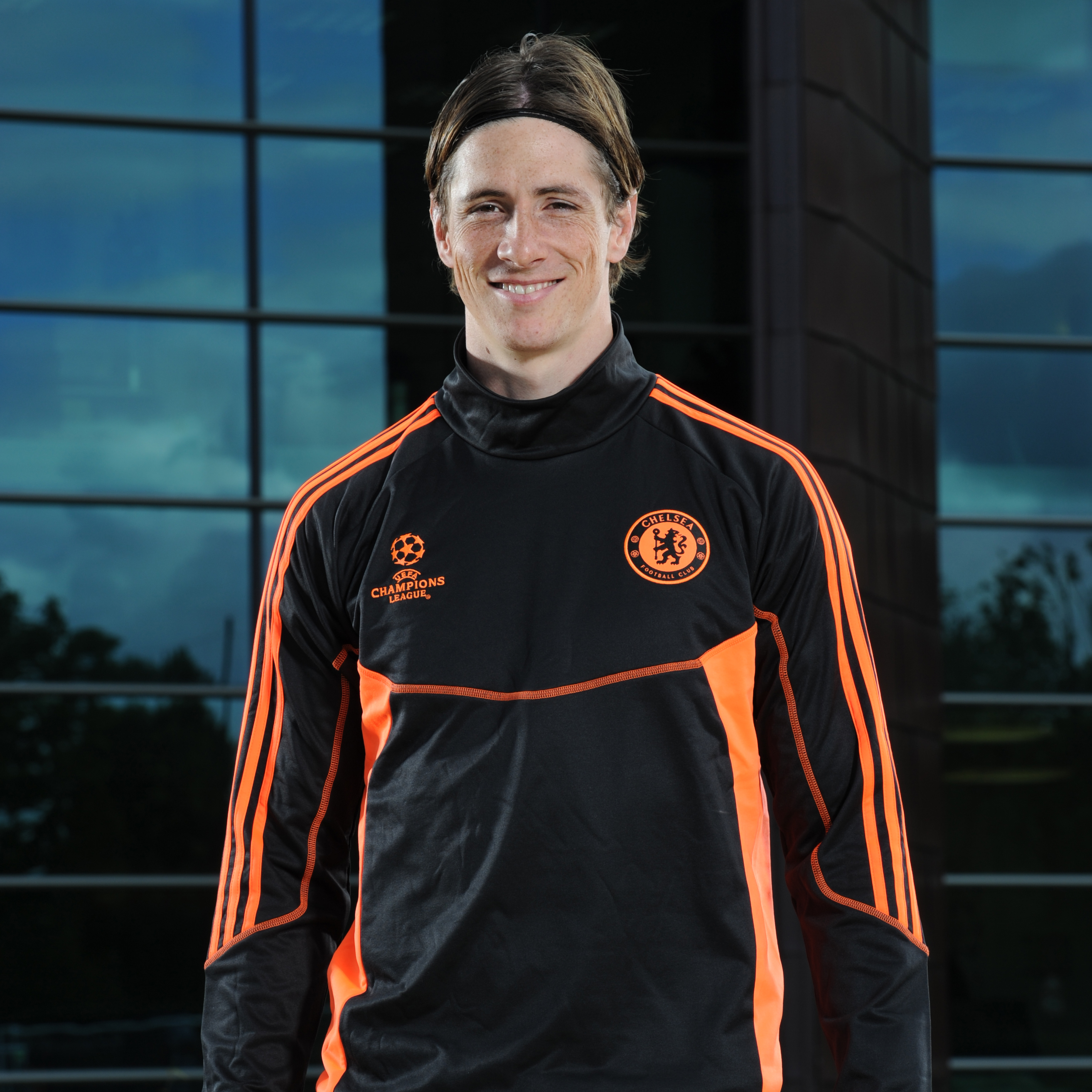 Chelsea UEFA Champions League Training Top - Black/Warning