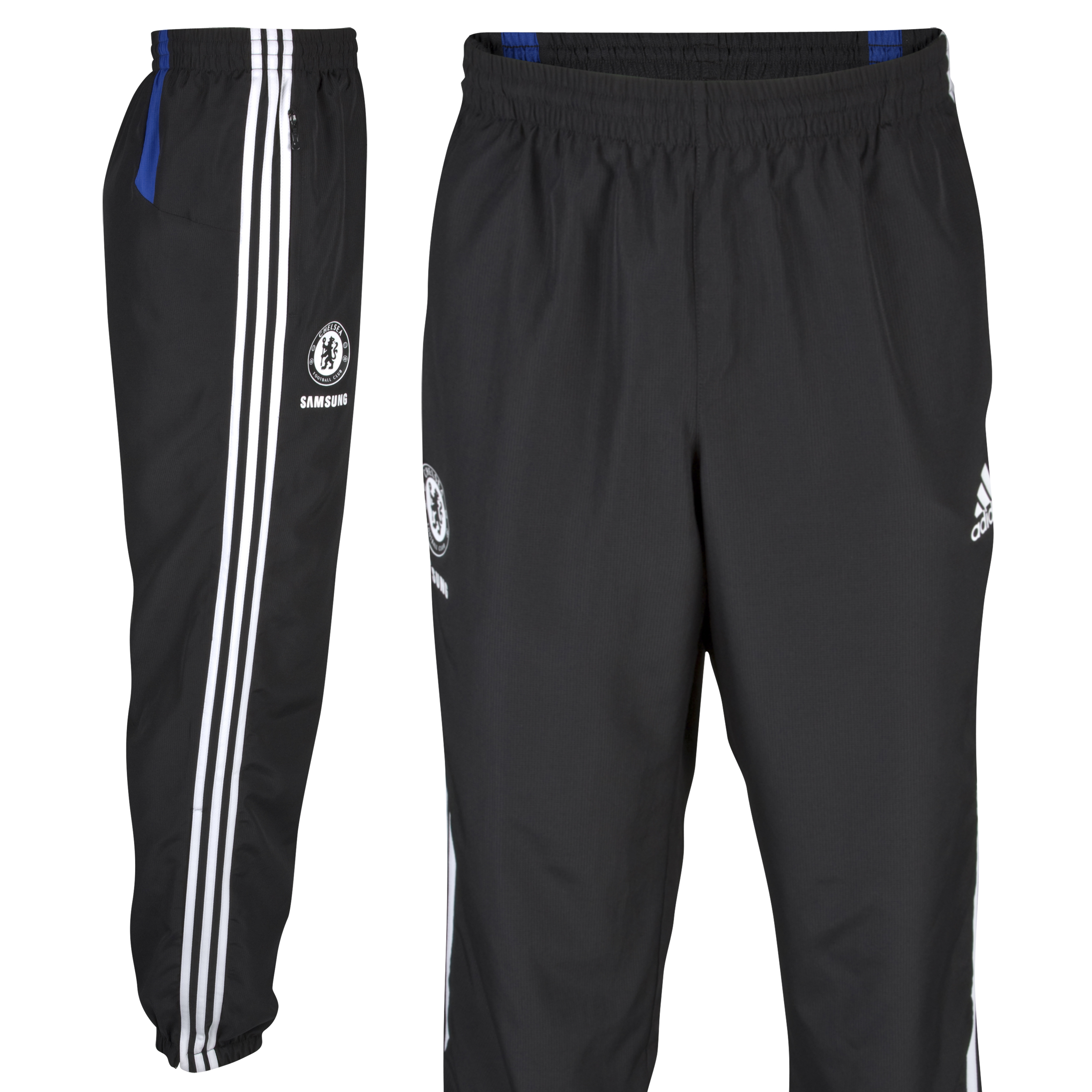 Chelsea Training Presentation Pant BlackReflex BlueWhite