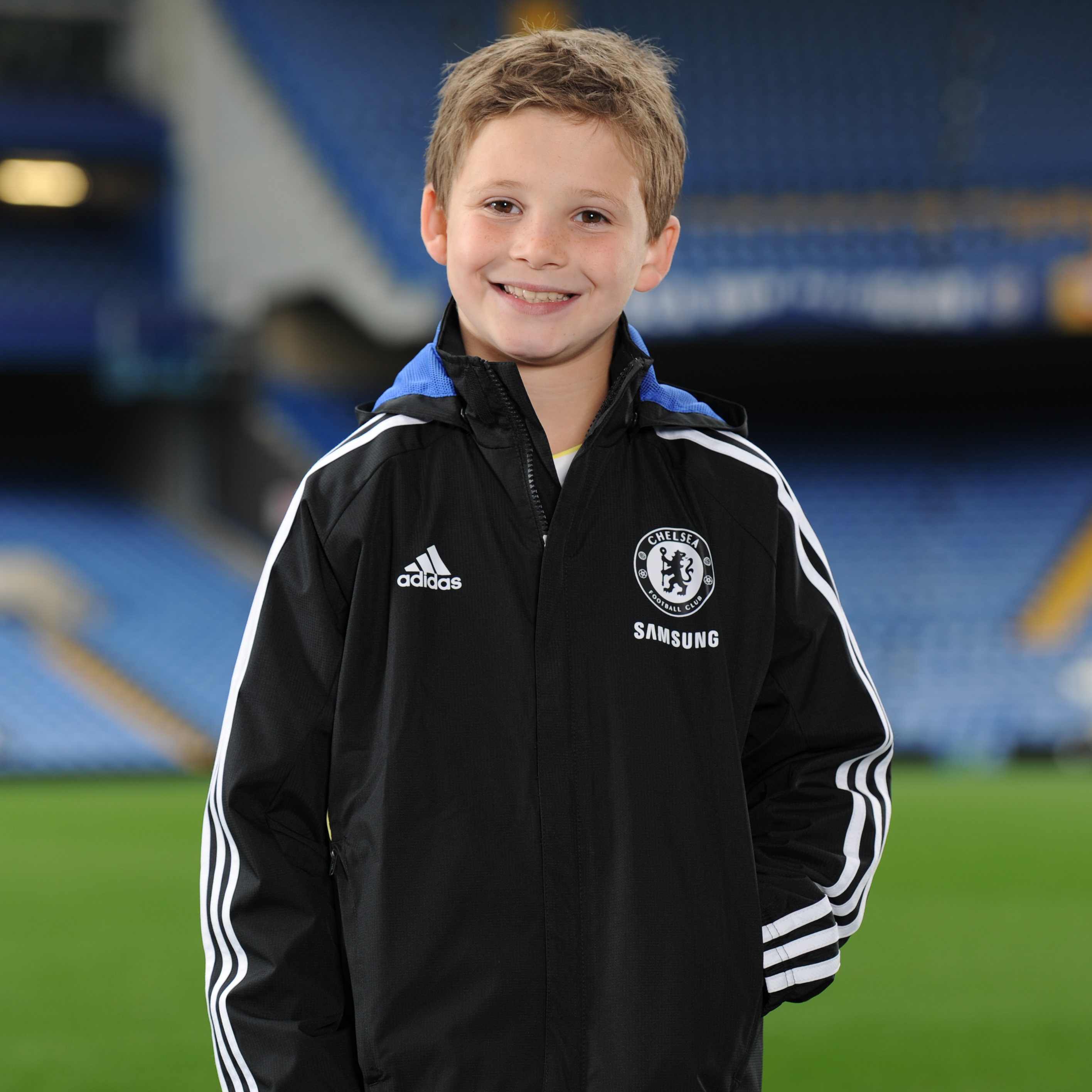 Chelsea Training All Weather Jacket BlackWhiteIntense Lemons Kids