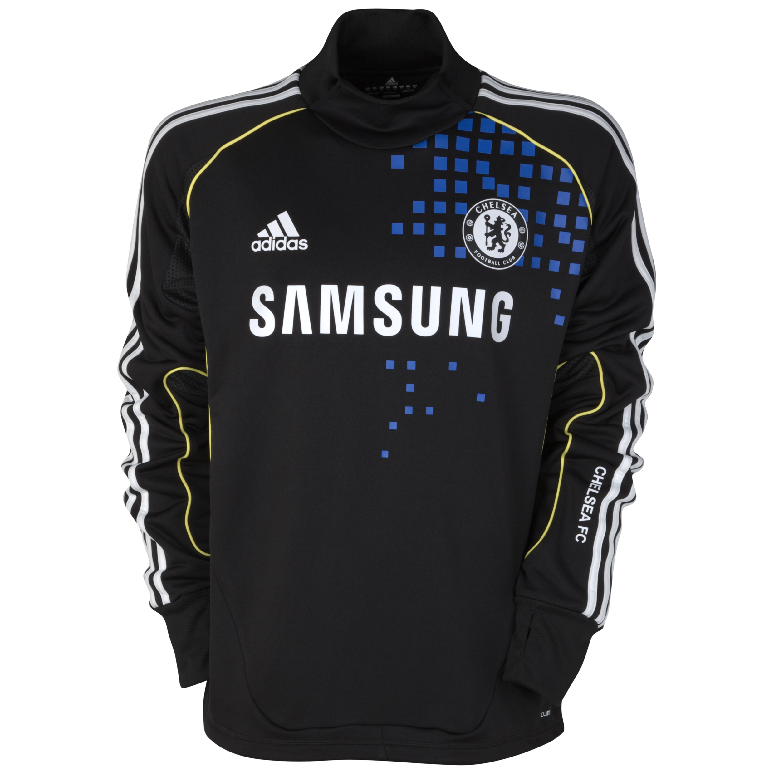 Chelsea Training Top BlackWhiteReflex Blue Kids