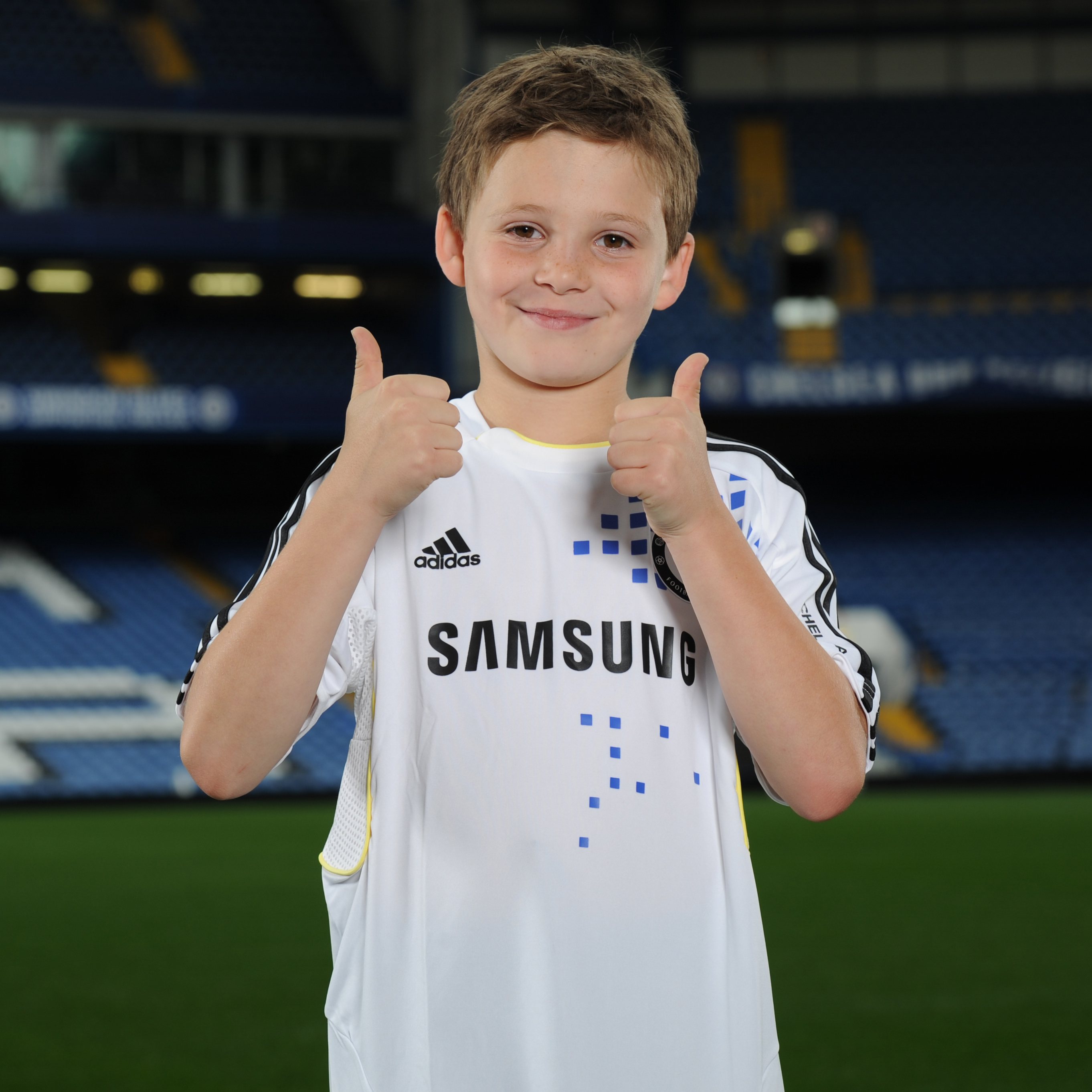 Chelsea Training Jersey WhiteBlackIntense LemonsReflex Blue Kids