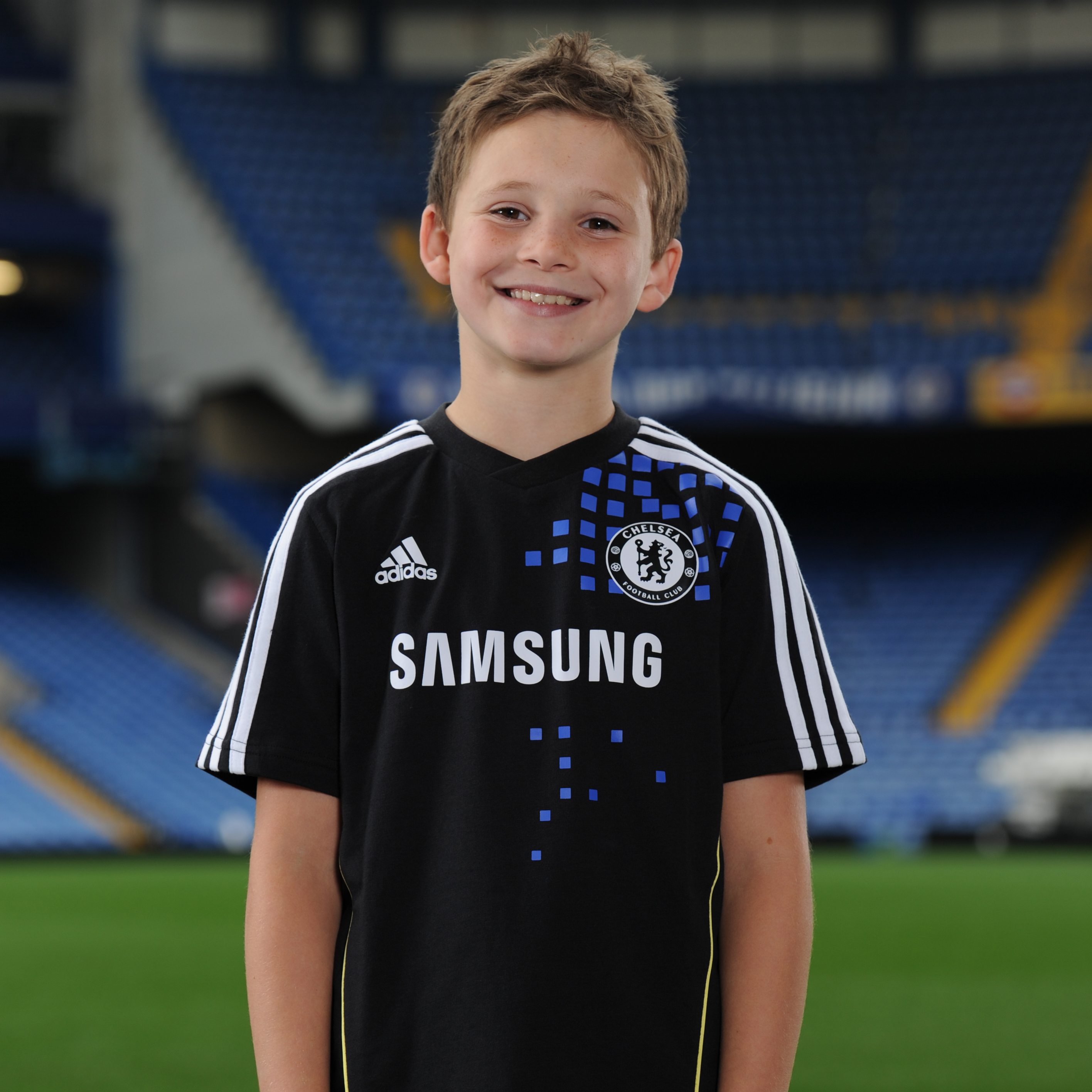 Chelsea Training Jersey BlackWhiteIntense LemonsReflex Blue Kids