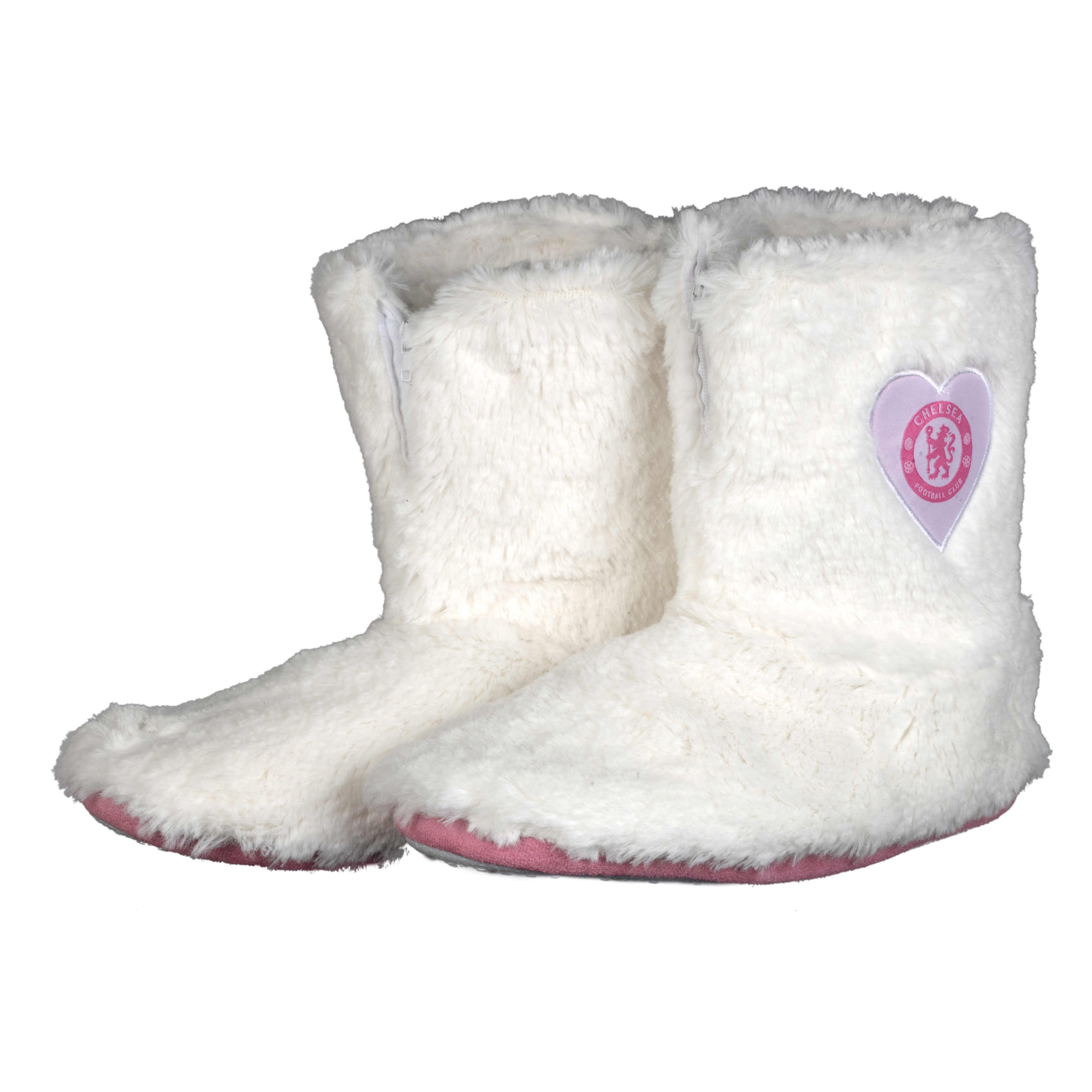 Chelsea Fur Boot Slippers - Girls