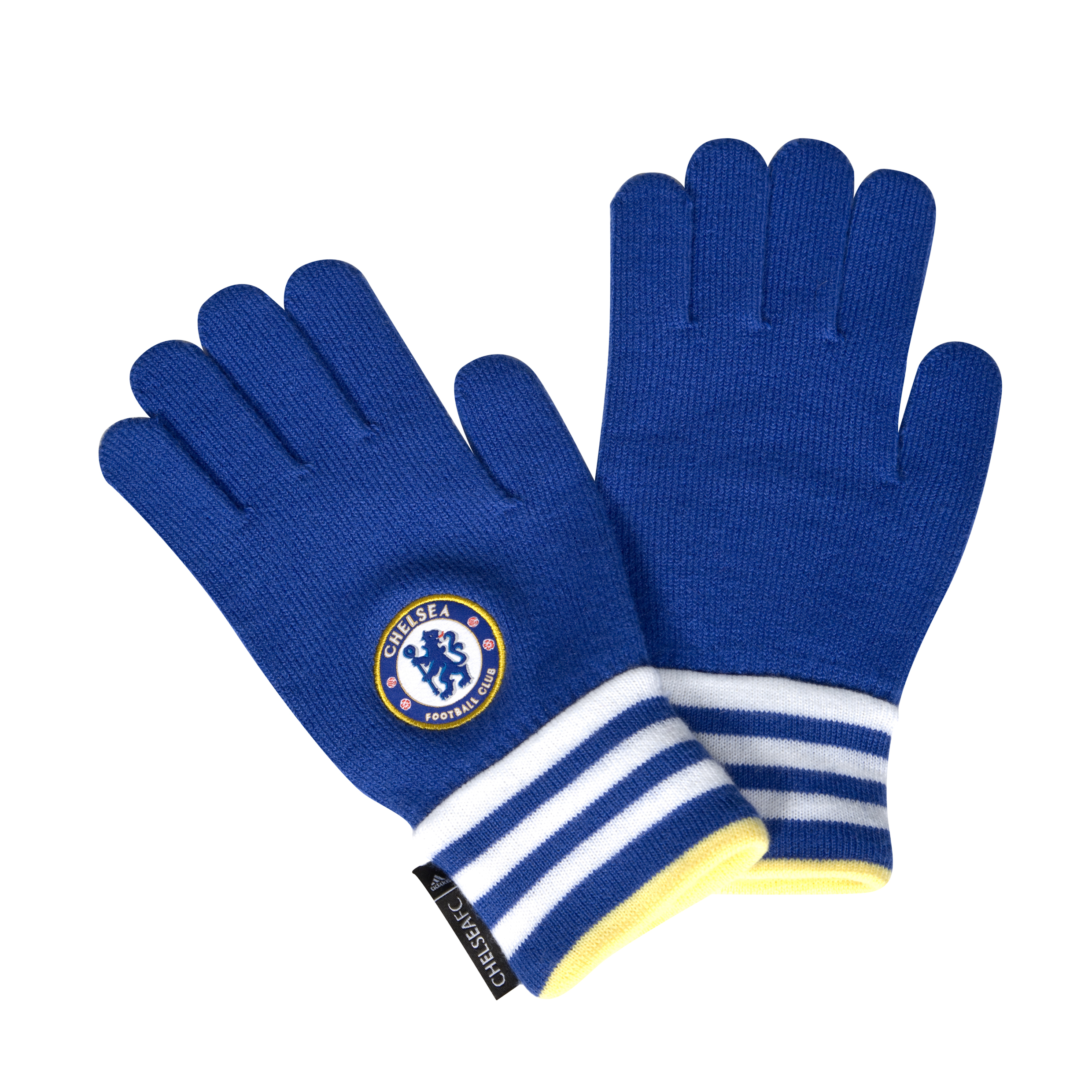 adidas Chelsea 3 Stripe Gloves Reflex BlueWhite