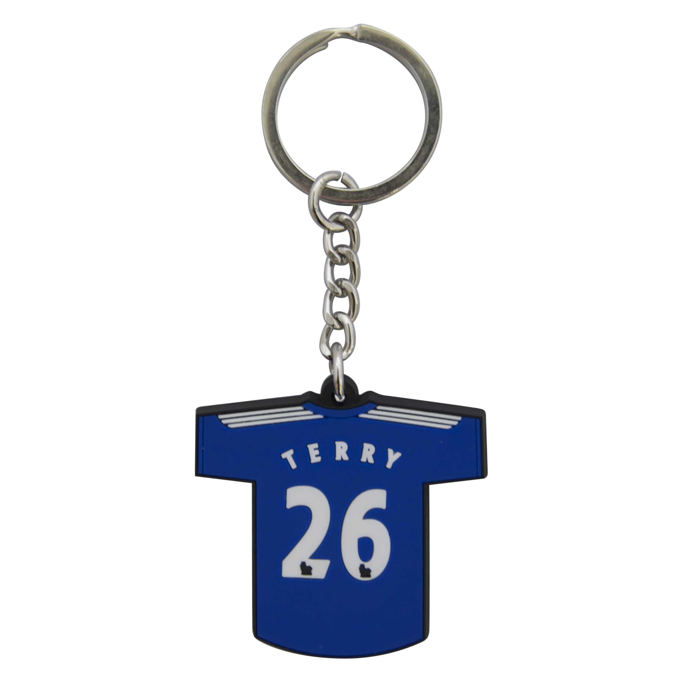 Chelsea 201112 Home Kit Terry Rubber Keyring