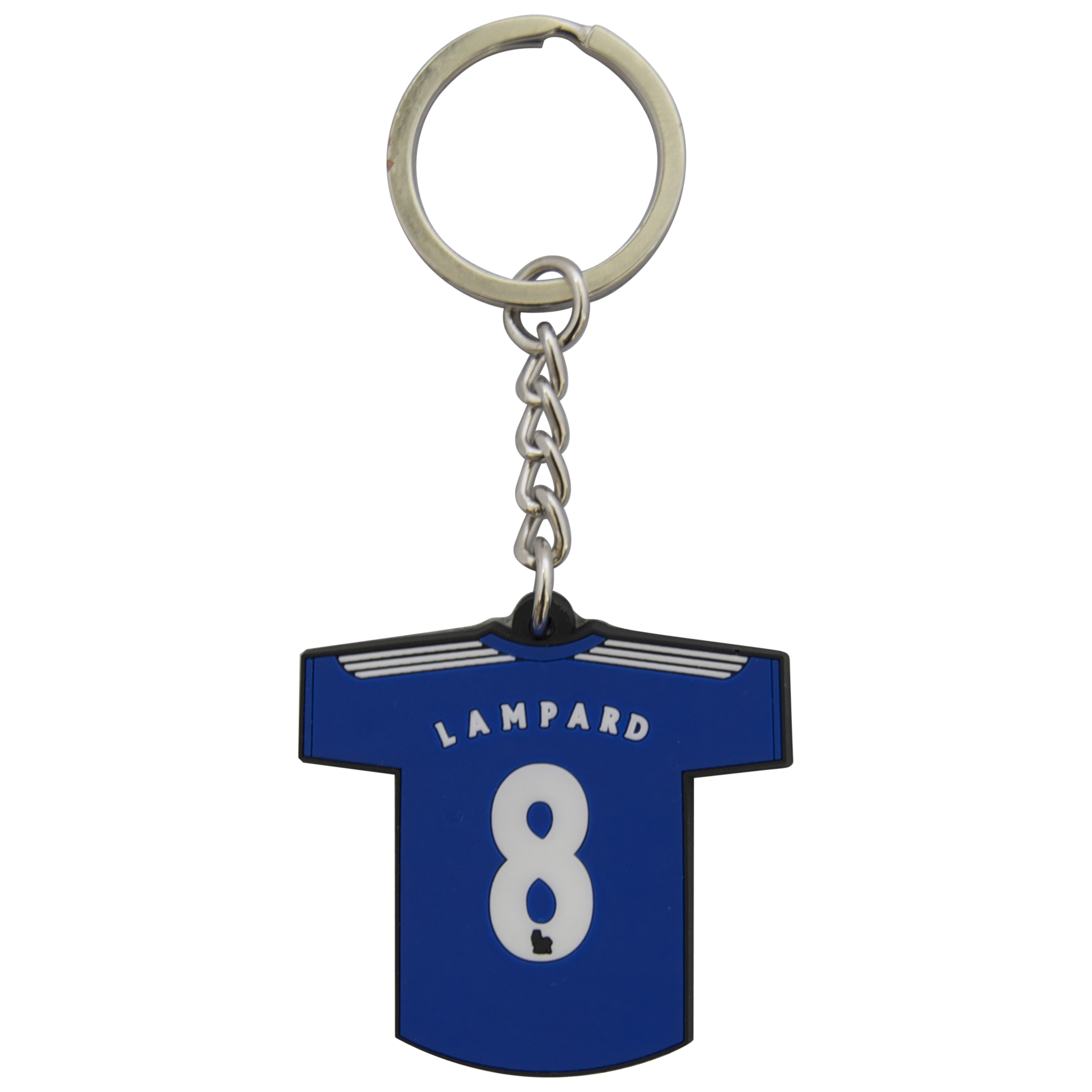 Chelsea 201112 Home Kit Lampard Rubber Keyring