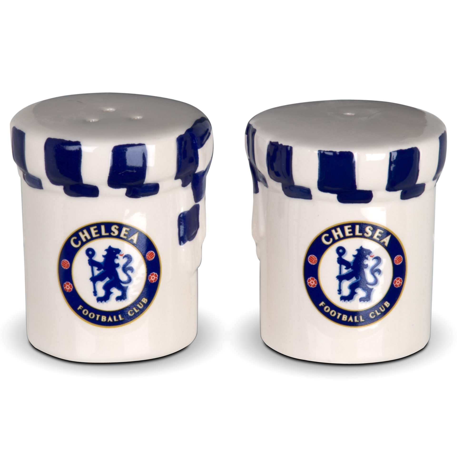 Chelsea Scarf Salt and Pepper Pots