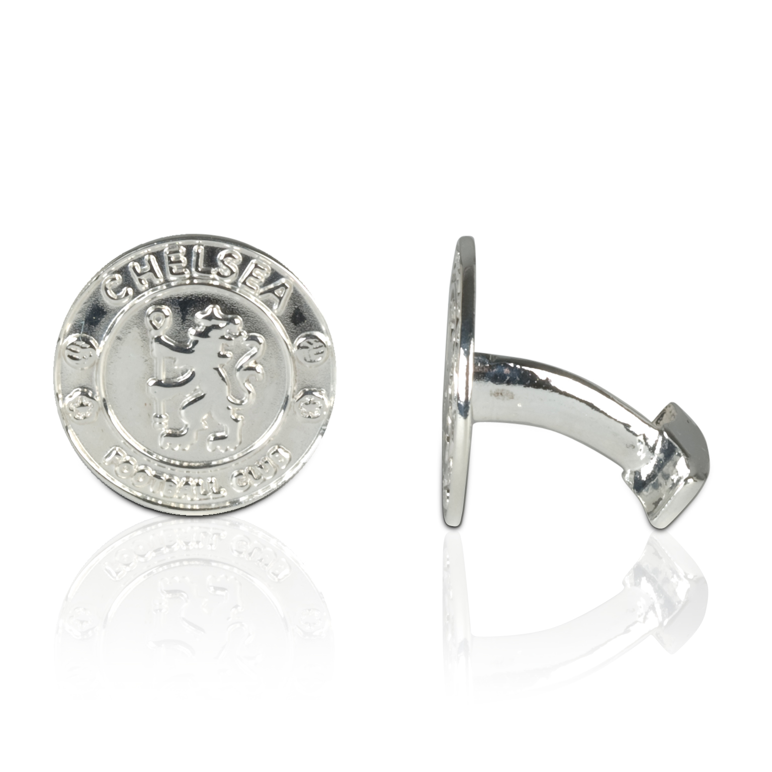 Chelsea Crest Cufflinks - Sterling Silver