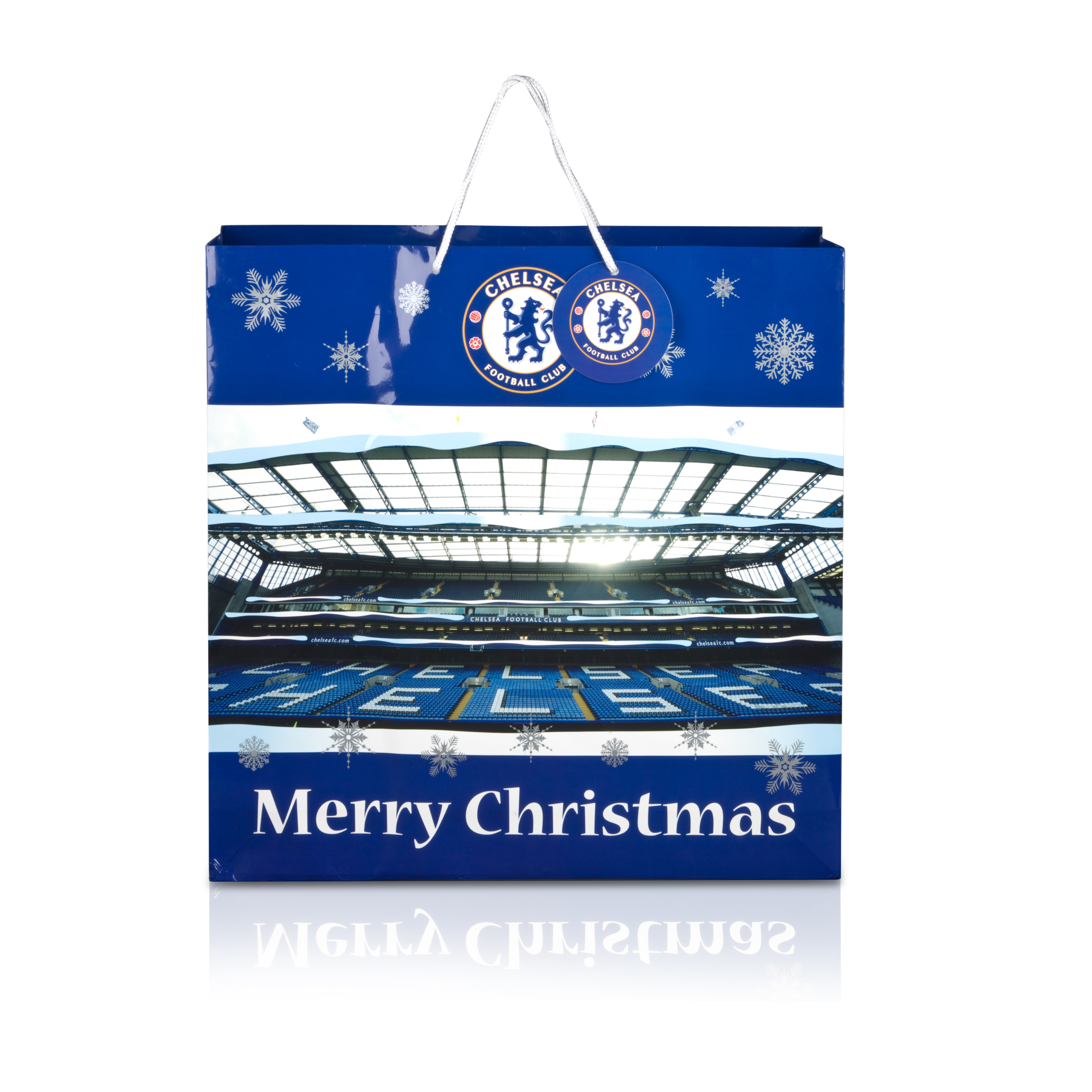 Chelsea Christmas Stadium Gift Bag - Large