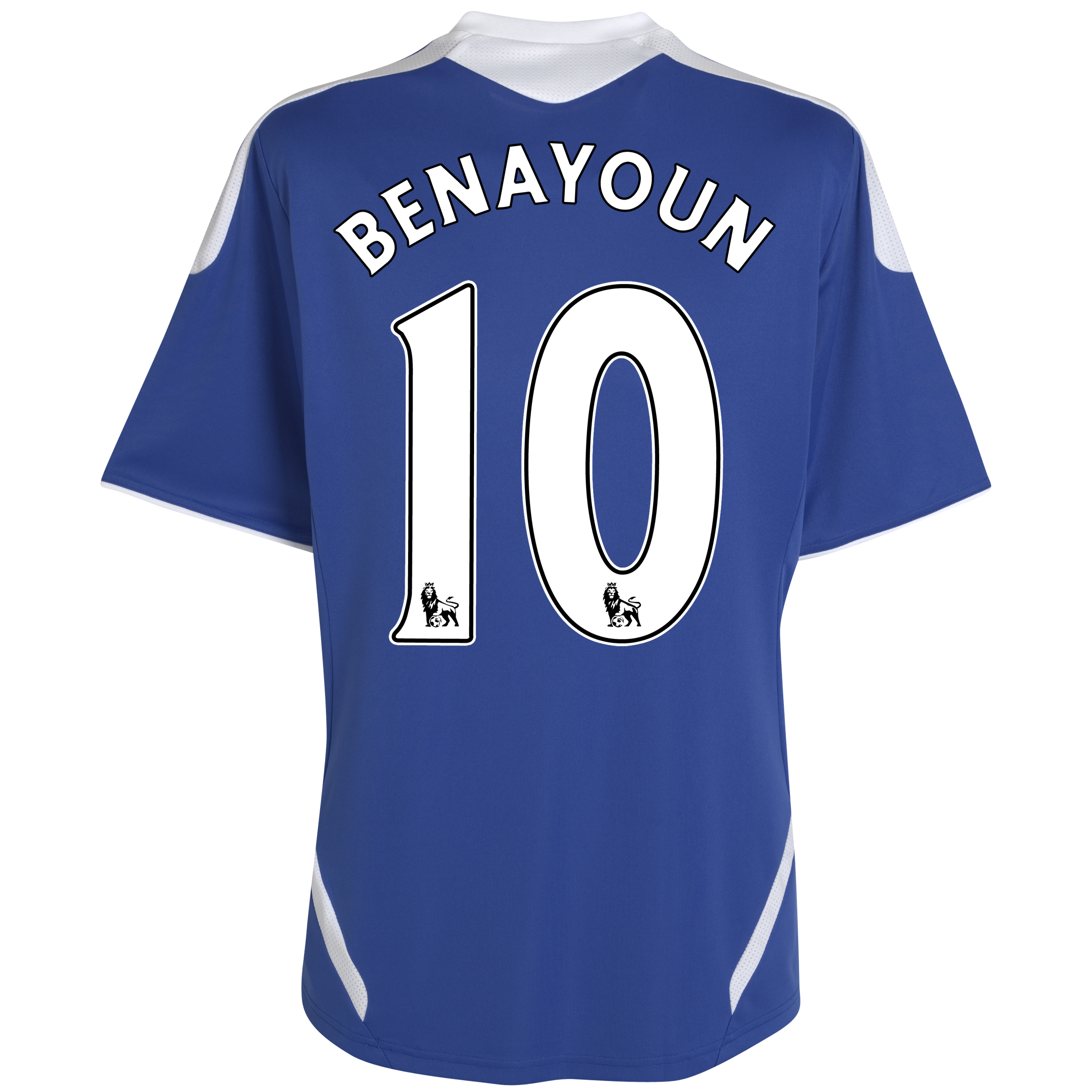 Chelsea Home Shirt 2011/12 with Benayoun 10 printing. Chelsea Home Shirt 2011/12 with Benayoun 10 printing.