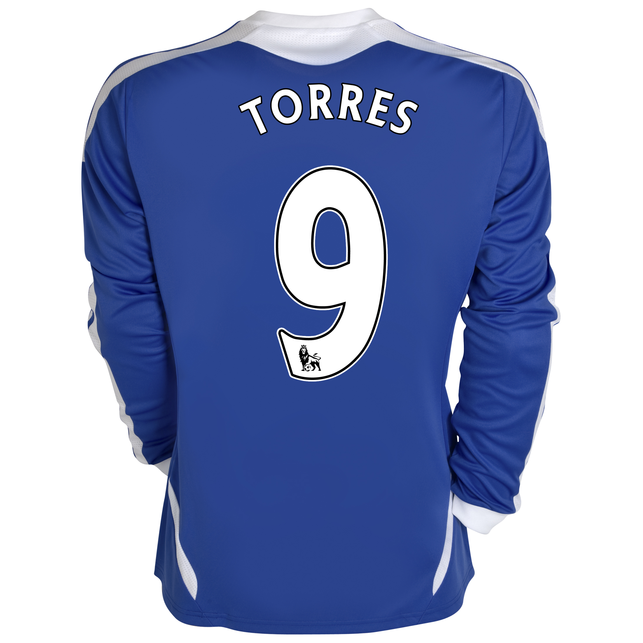 Chelsea Home Shirt 201112 Long Sleeved with Torres 9 printing