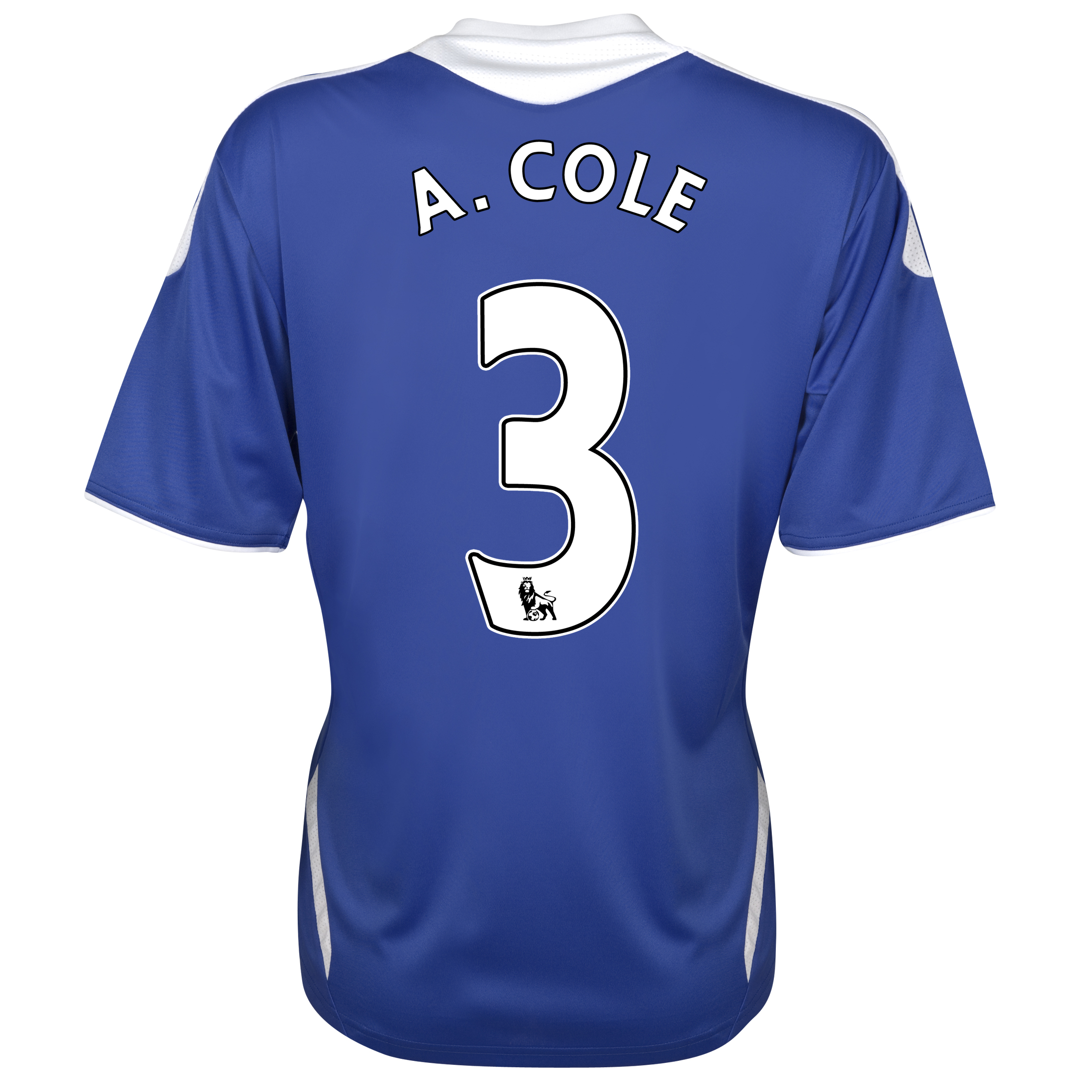 Chelsea Home Shirt 201112 Womens with ACole 3 printing
