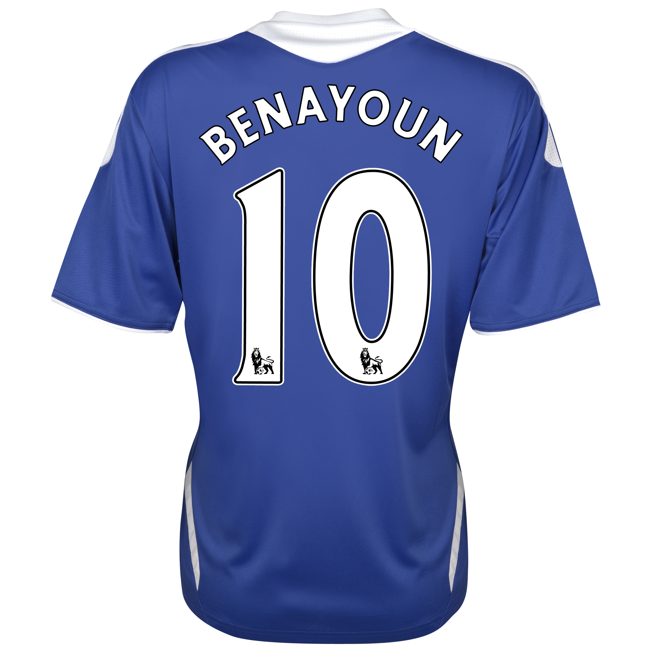 Chelsea Home Shirt 201112 Womens with Benayoun 10 printing