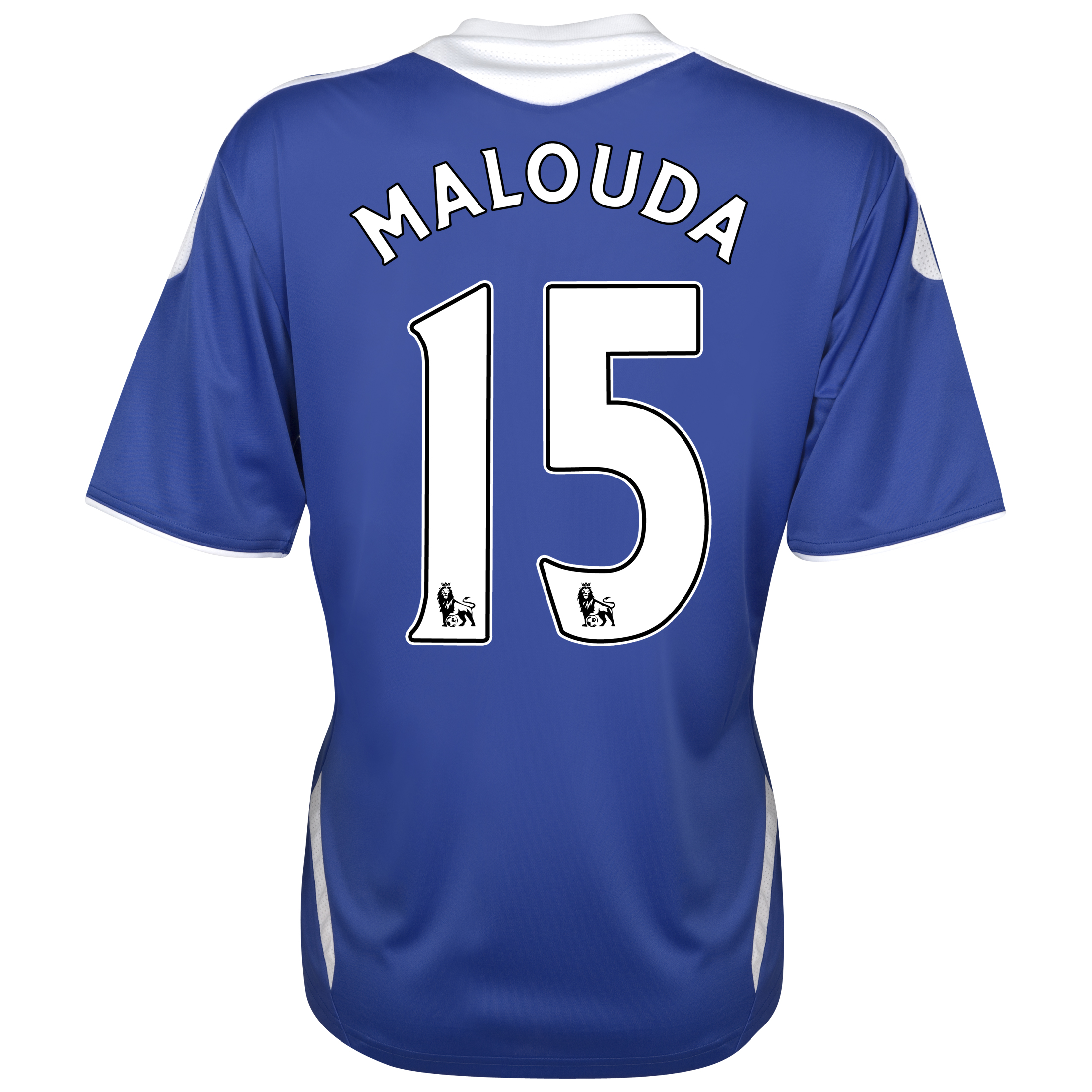 Chelsea Home Shirt 201112 Womens with Malouda 15 printing