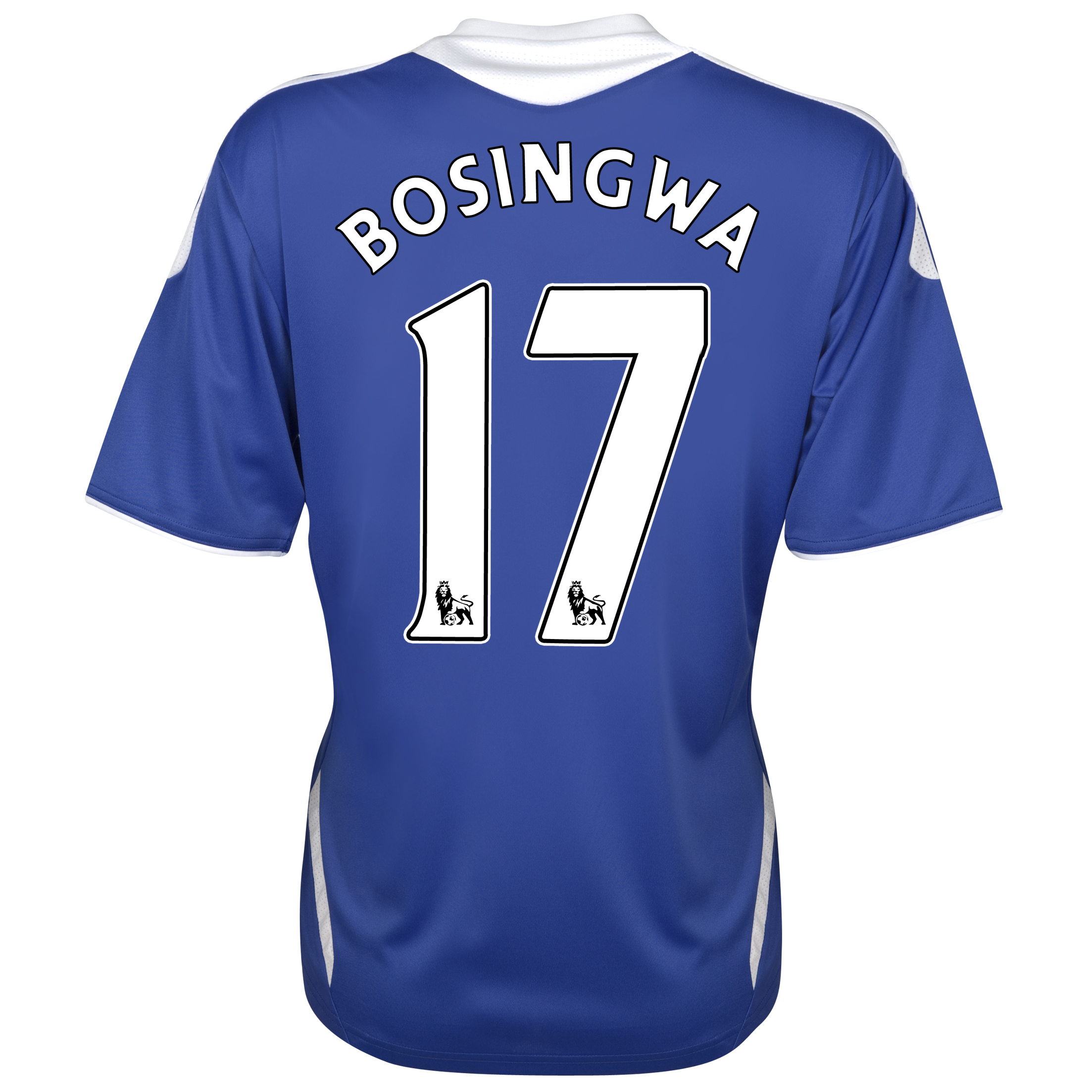 Chelsea Home Shirt 201112 Womens with Bosingwa 17 printing
