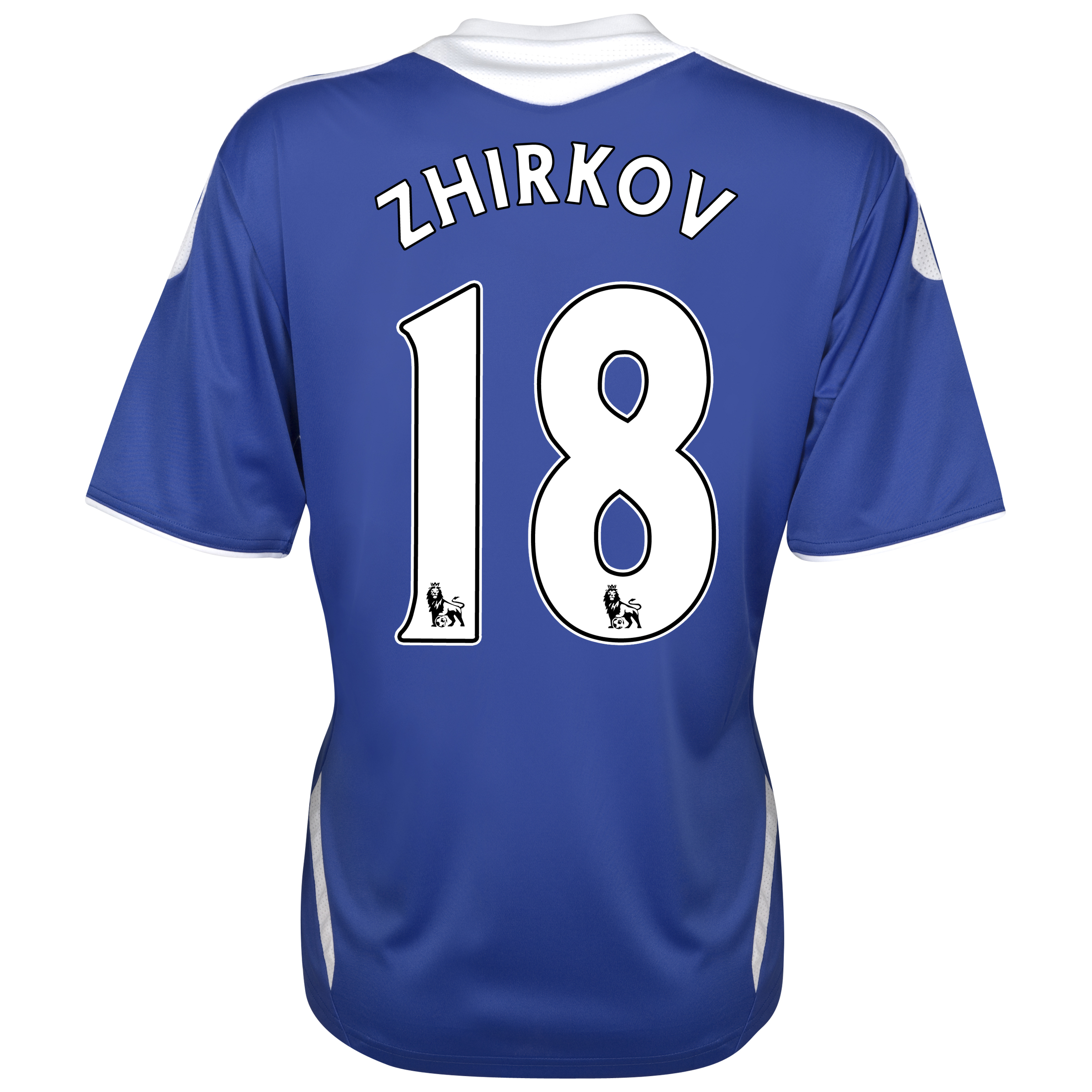 Chelsea Home Shirt 201112 Womens with Zhirkov 18 printing