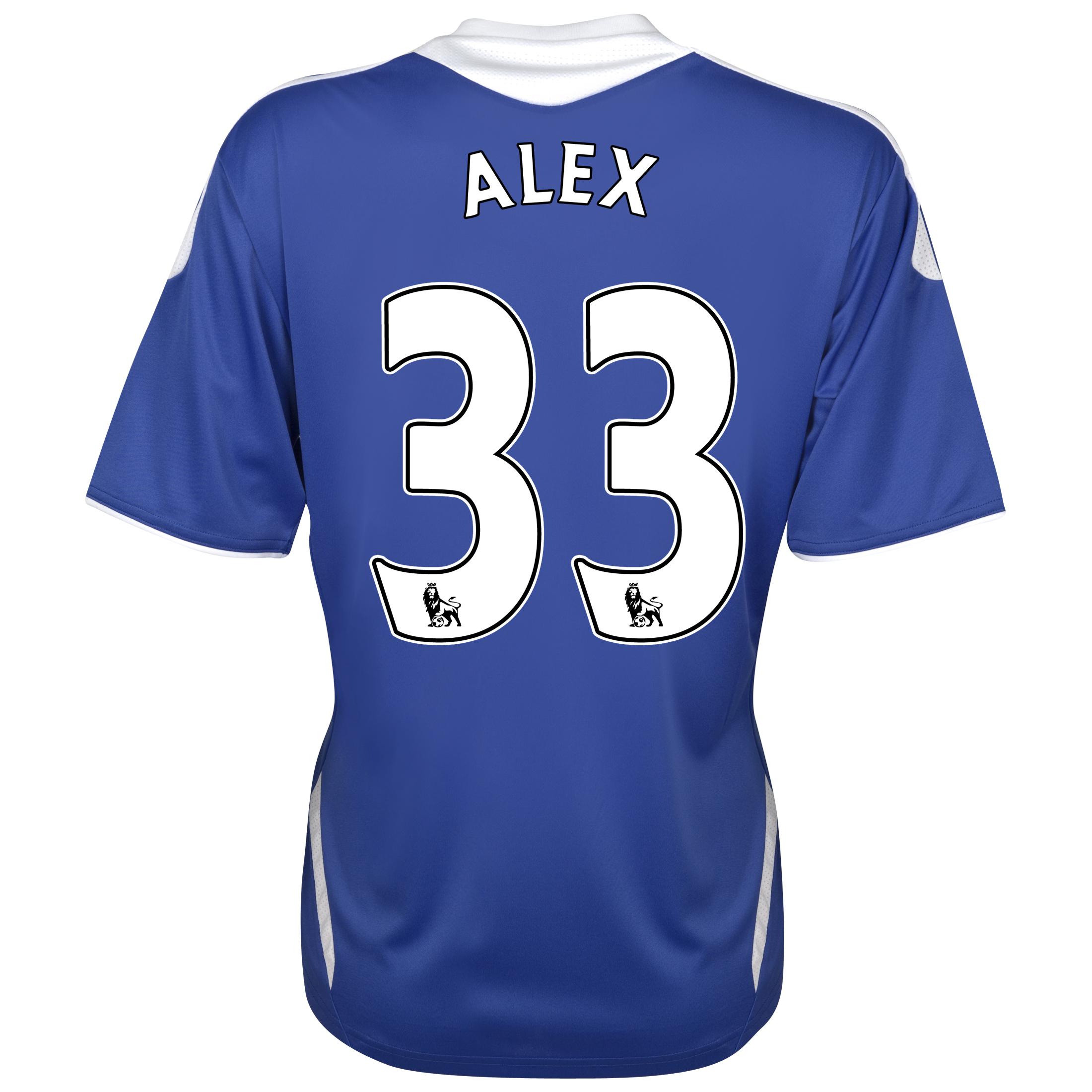 Chelsea Home Shirt 201112 Womens with Alex 33 printing
