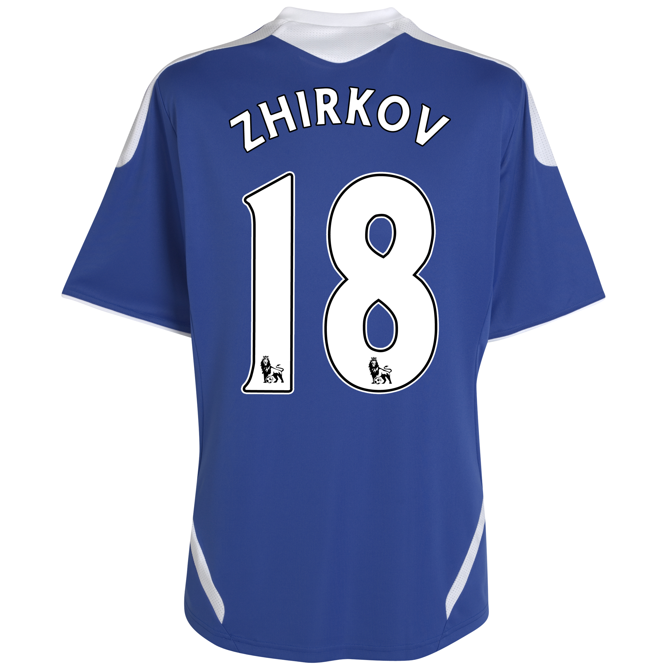 Chelsea Home Shirt 201112 Kids with Zhirkov 18 printing
