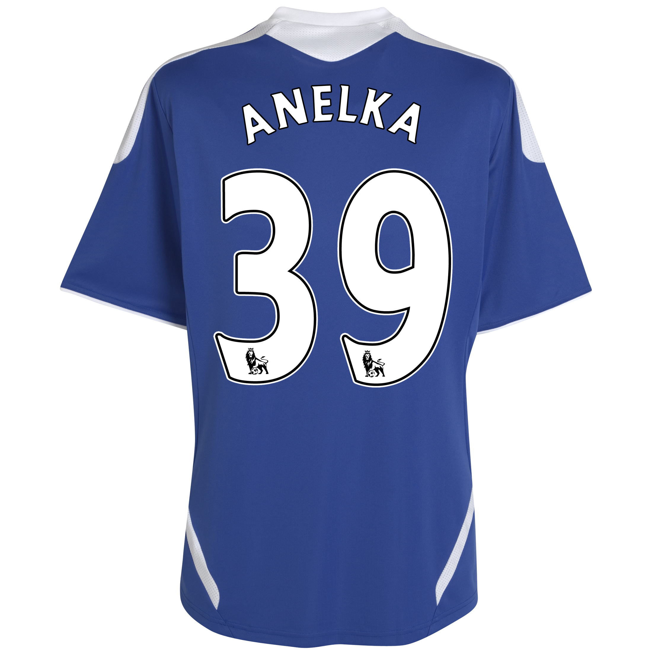 Chelsea Home Shirt 201112 Kids with Anelka 39 printing