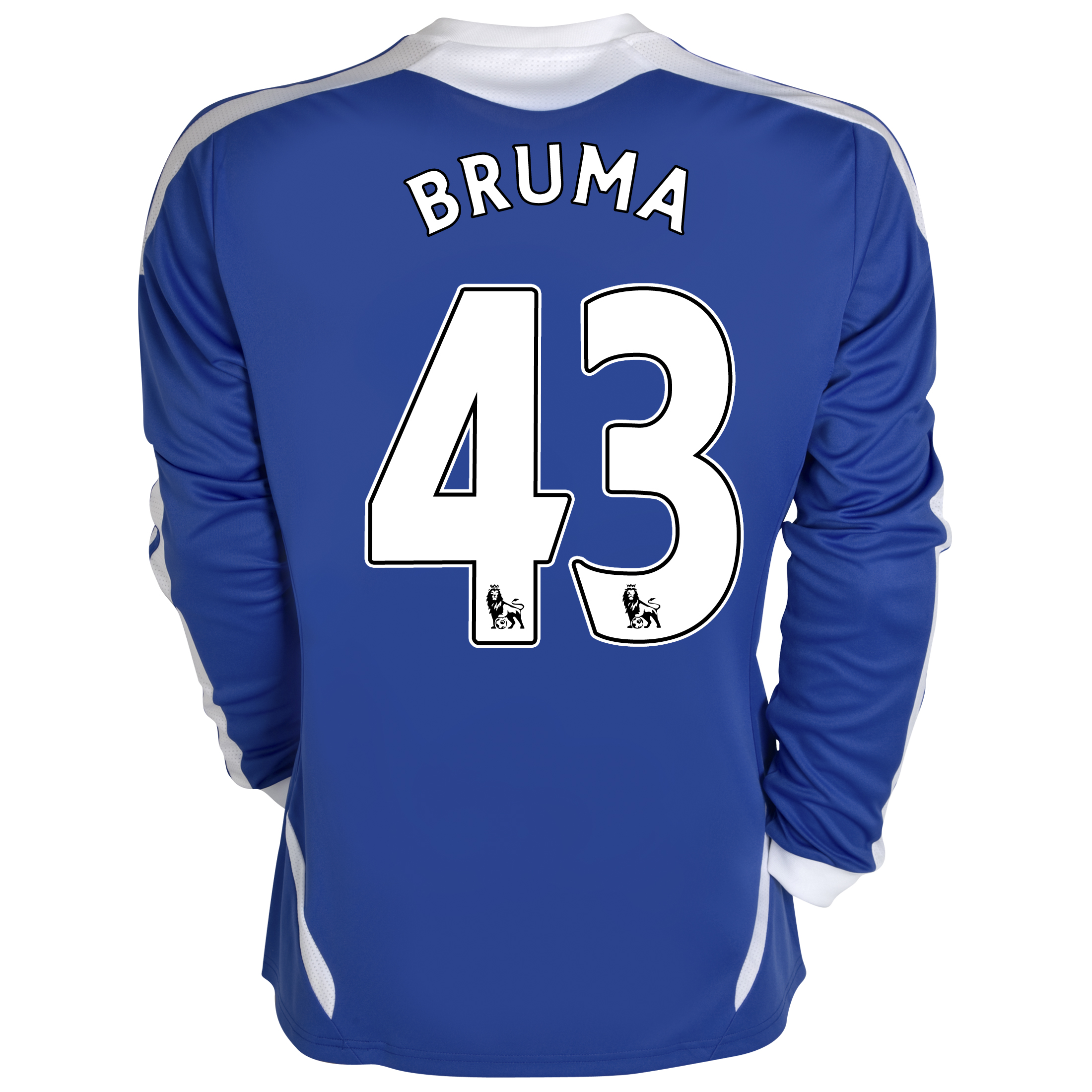 Chelsea Home Shirt 201112 Long Sleeved Kids with Bruma 43 printing