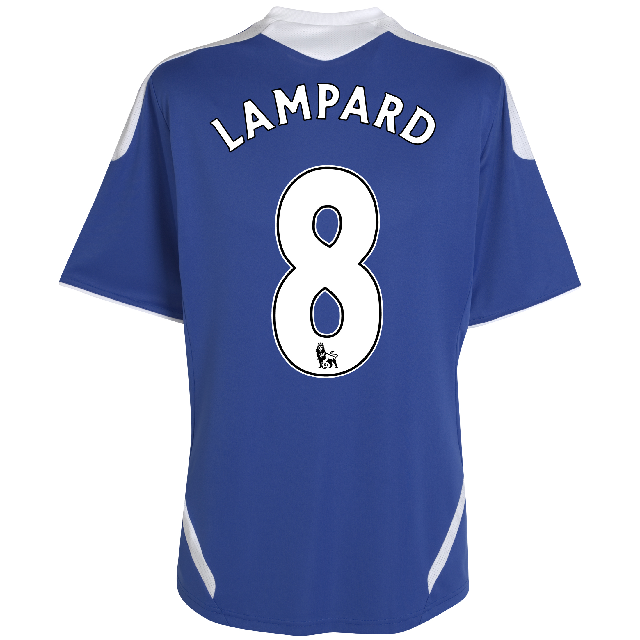 Chelsea Home Shirt 2011/12 - Outsize with Lampard 8 printing