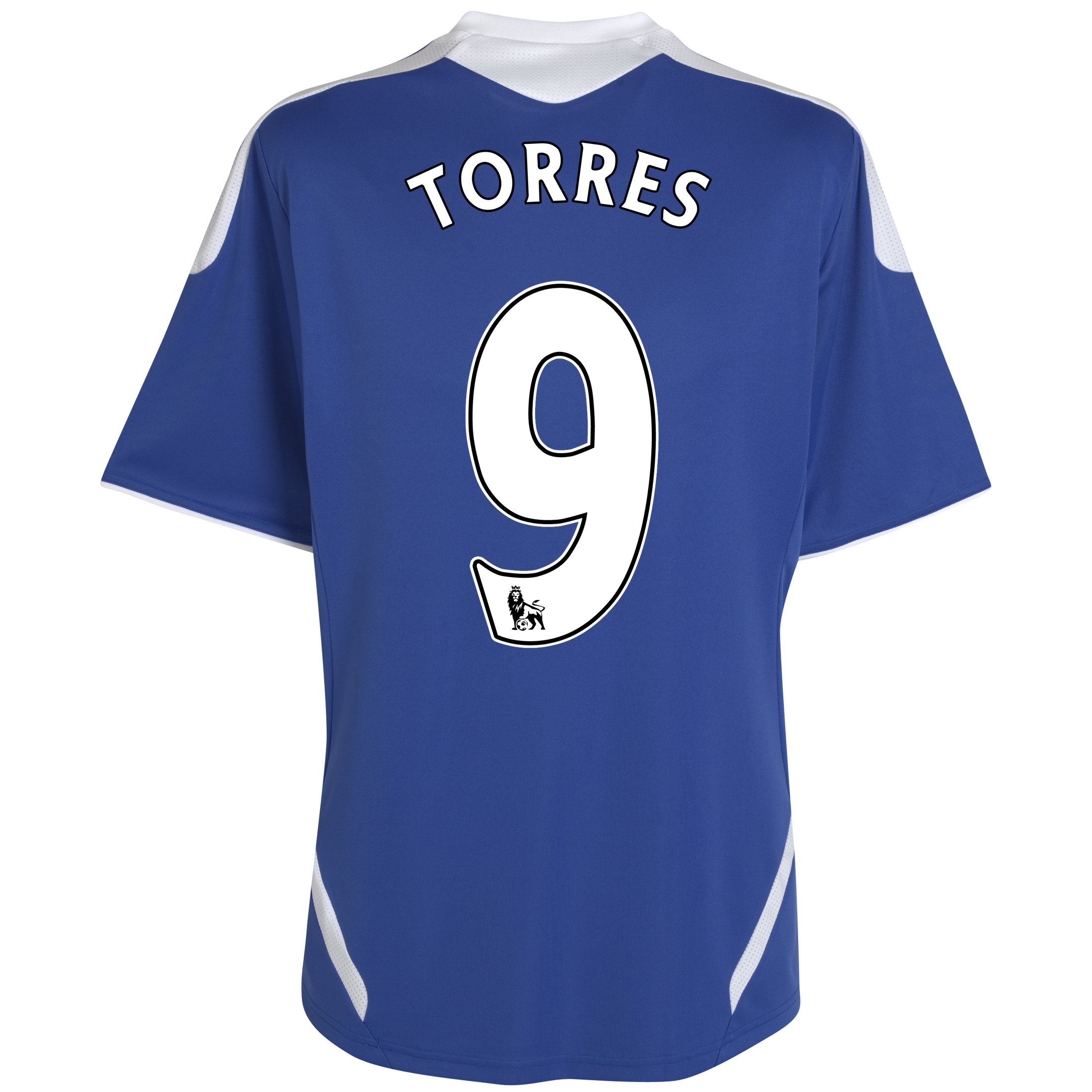 Chelsea Home Shirt 201112 Outsize with Torres 9 printing