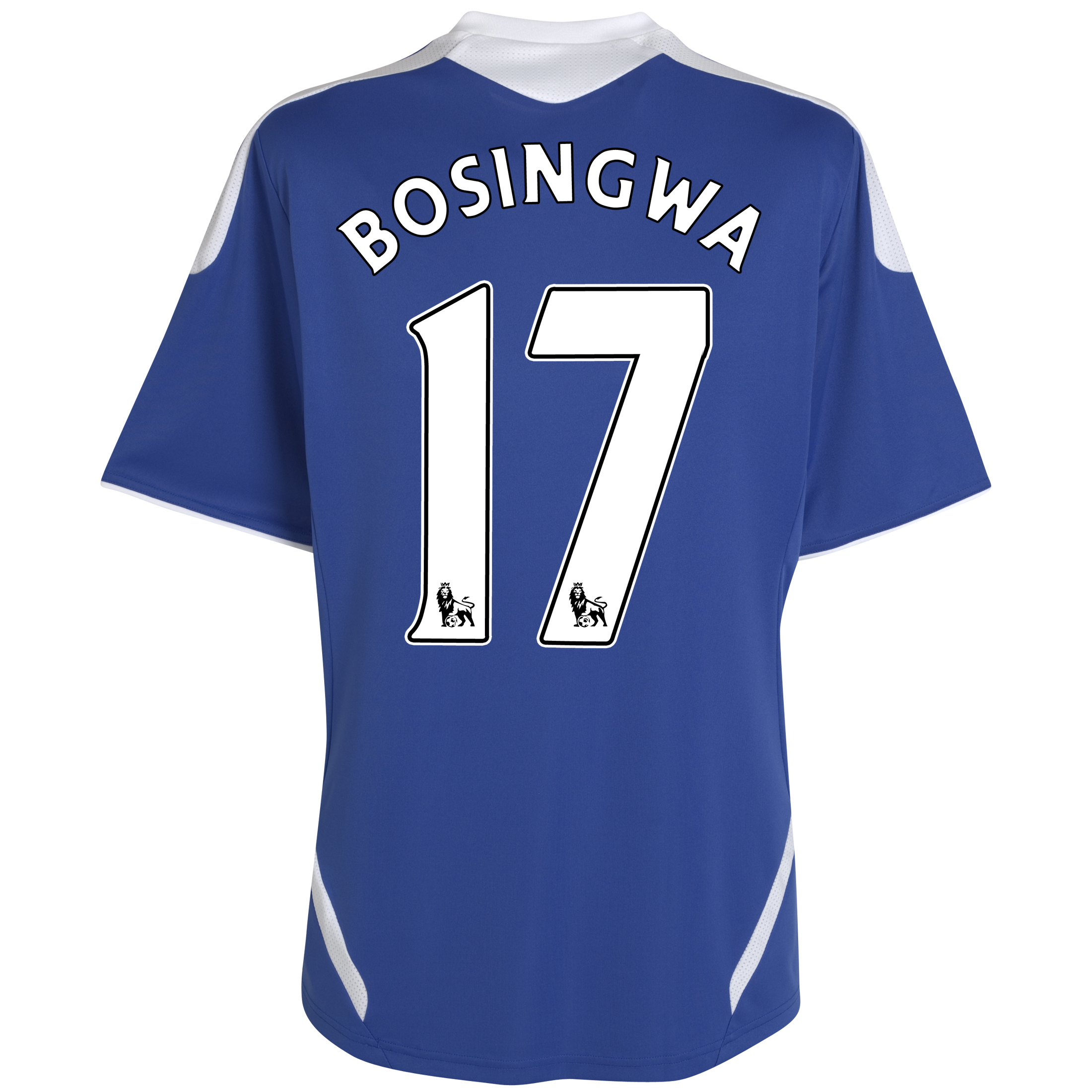 Chelsea Home Shirt 2011/12 - Outsize with Bosingwa 17 printing
